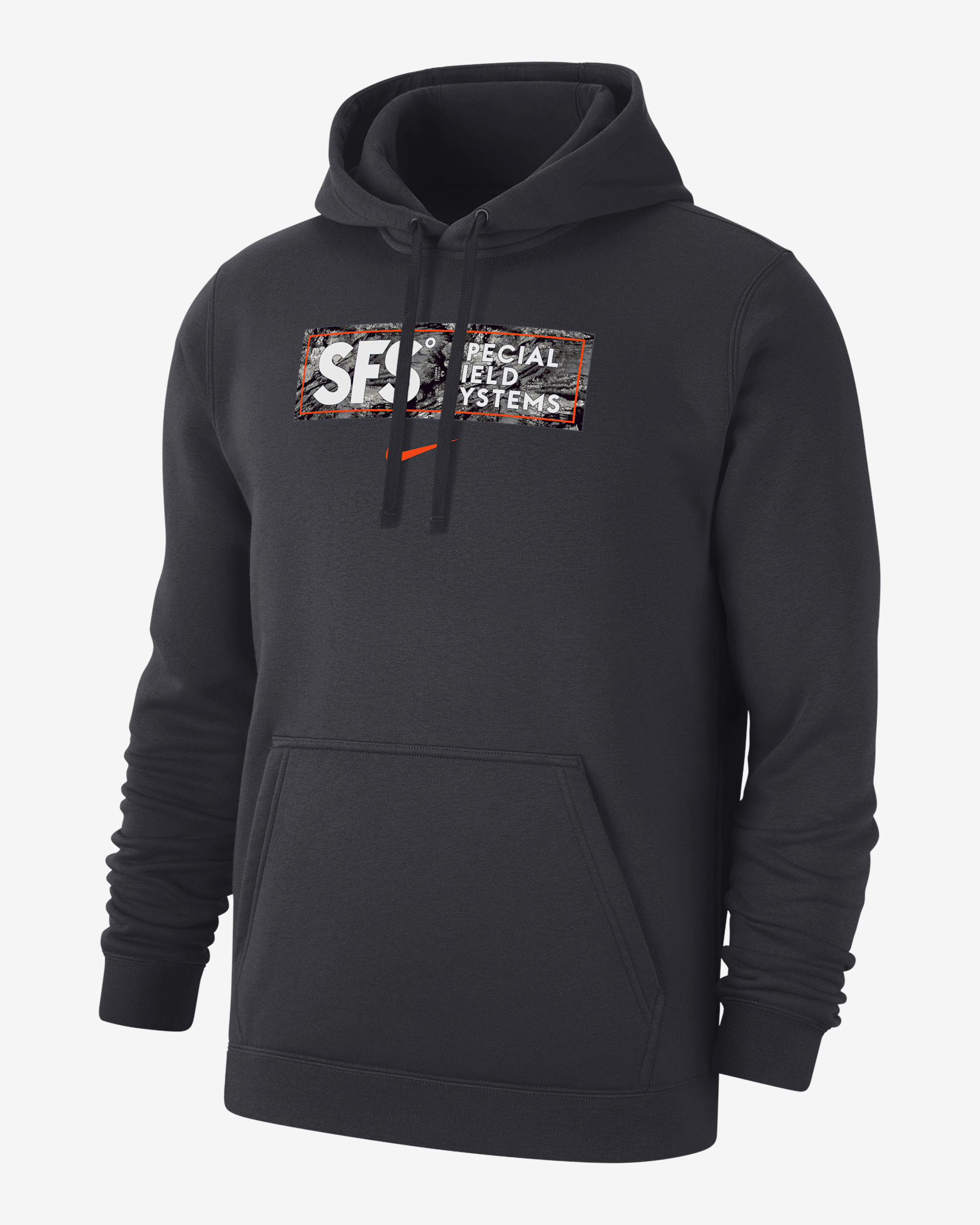 Nike SFS Club Men's Nike Fleece Pullover Hoodie - Anthracite