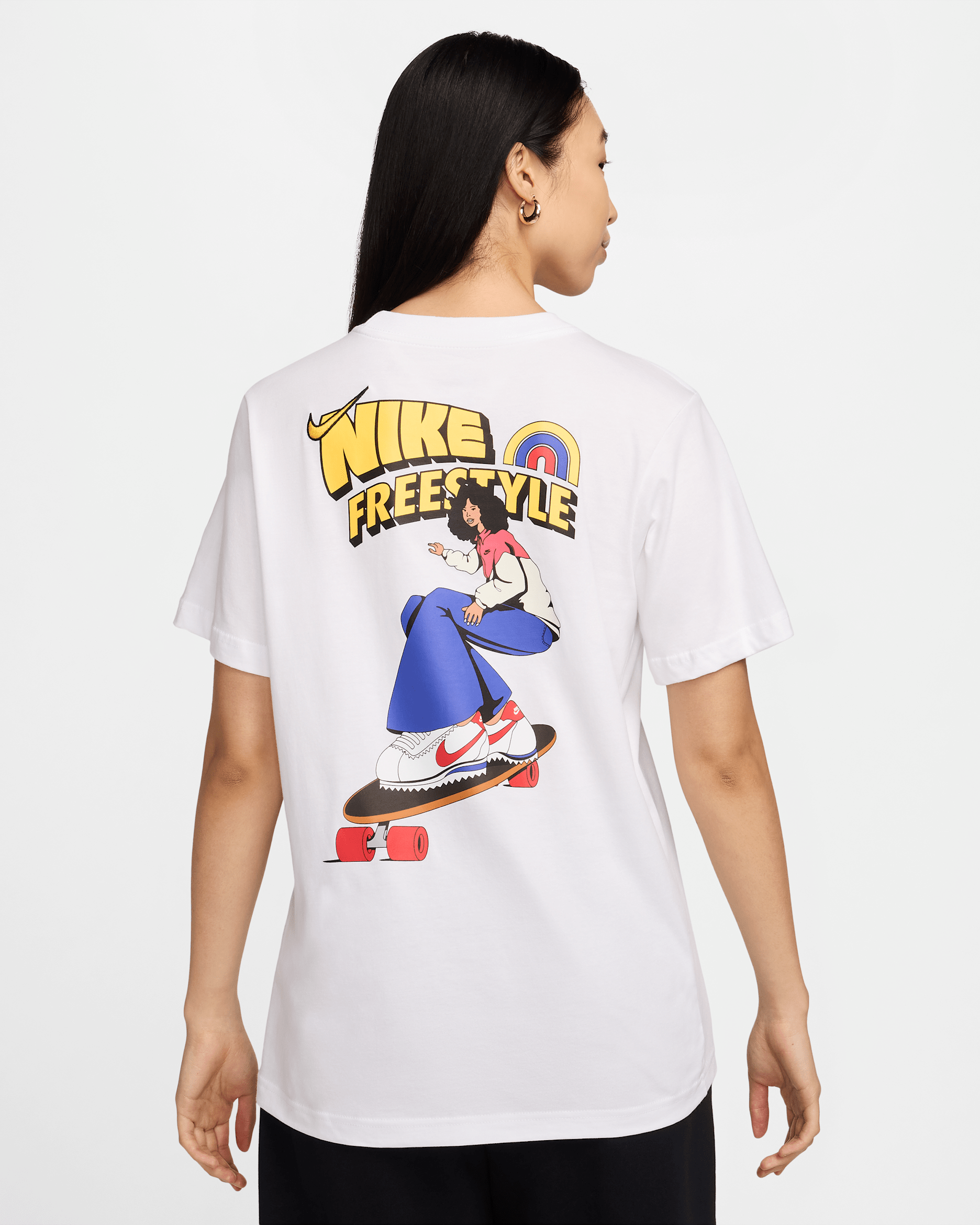 Nike Sportswear Women's Loose Short-Sleeve T-Shirt - White