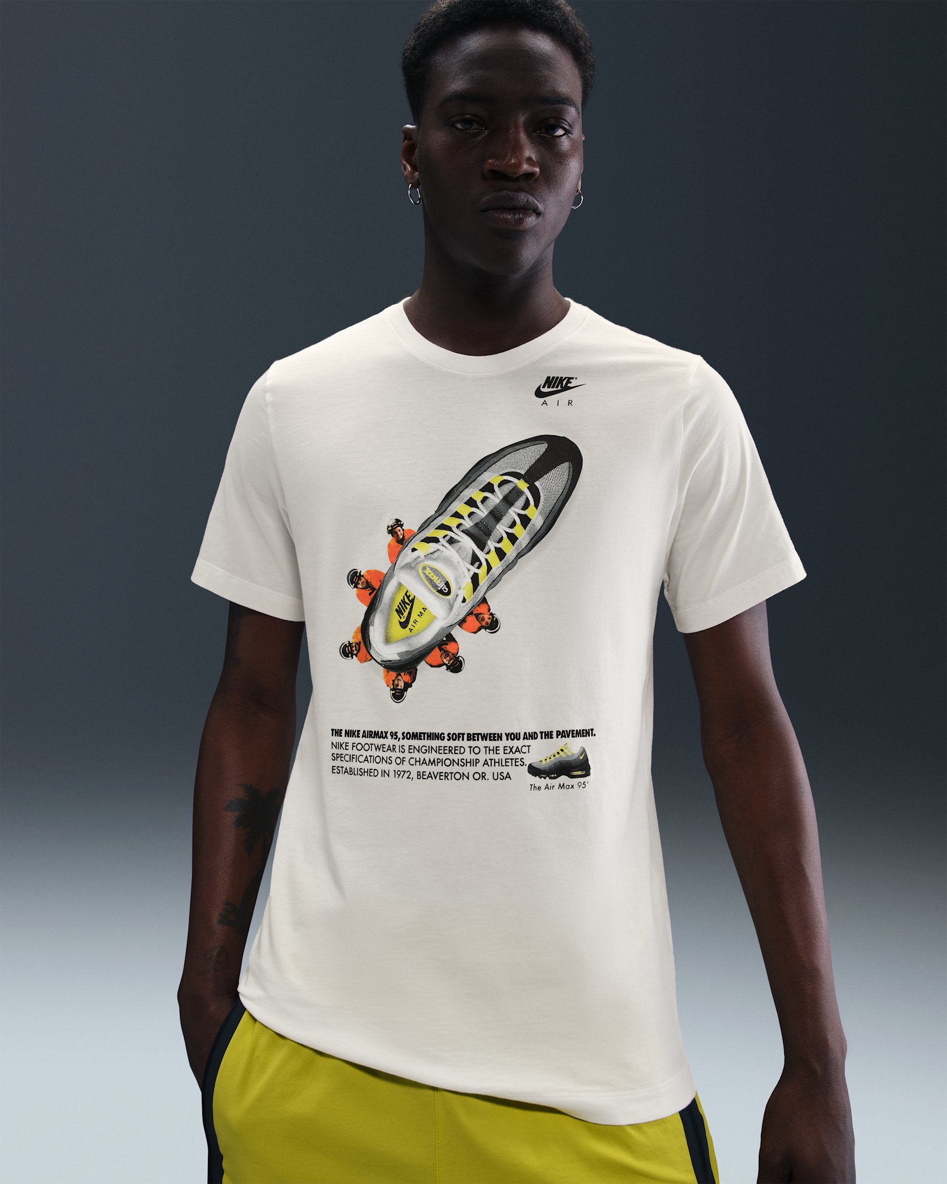 Tričko Nike Sportswear Air Max 95 - Sail