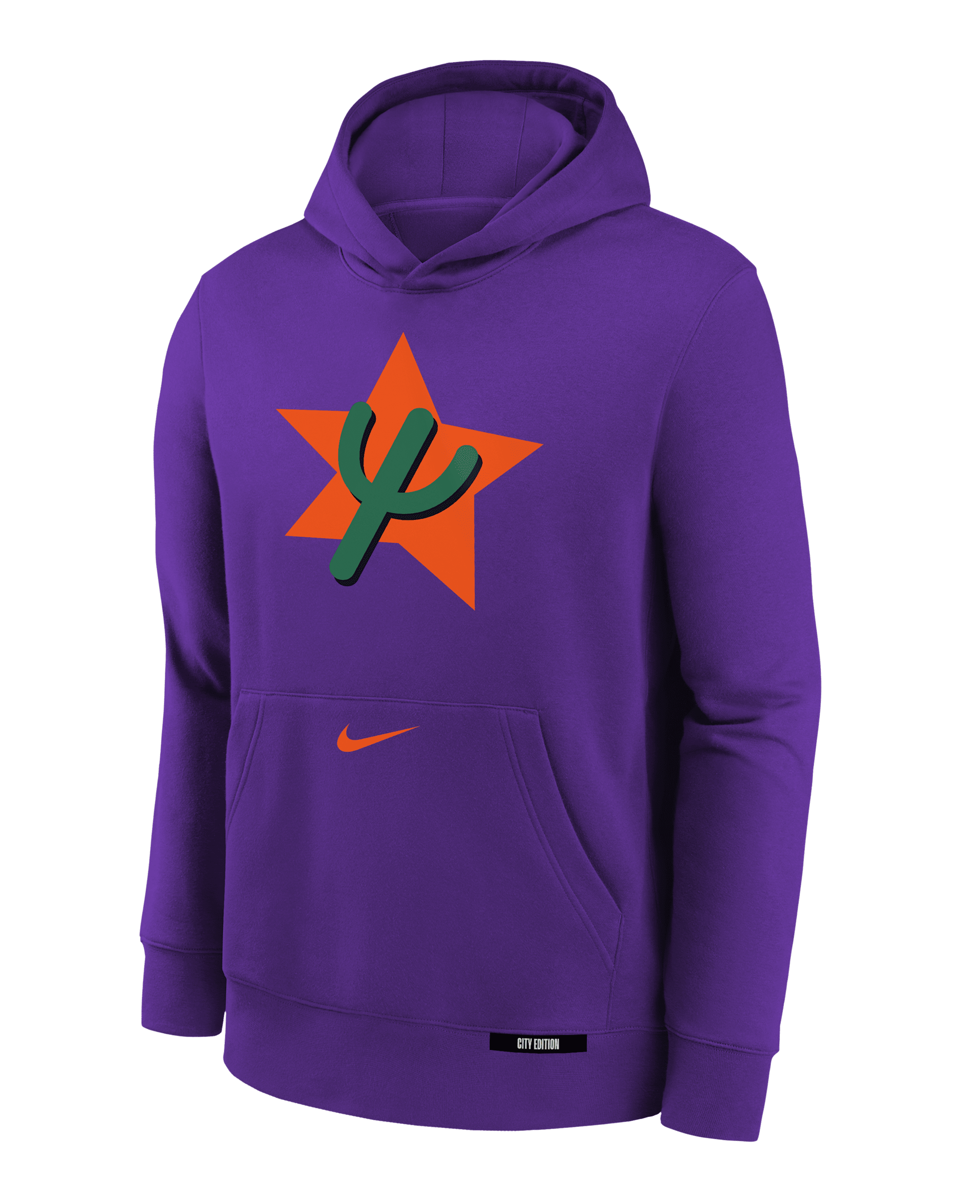 Phoenix Suns Club City Edition Big Kids' Nike NBA Pullover Hoodie - Field Purple