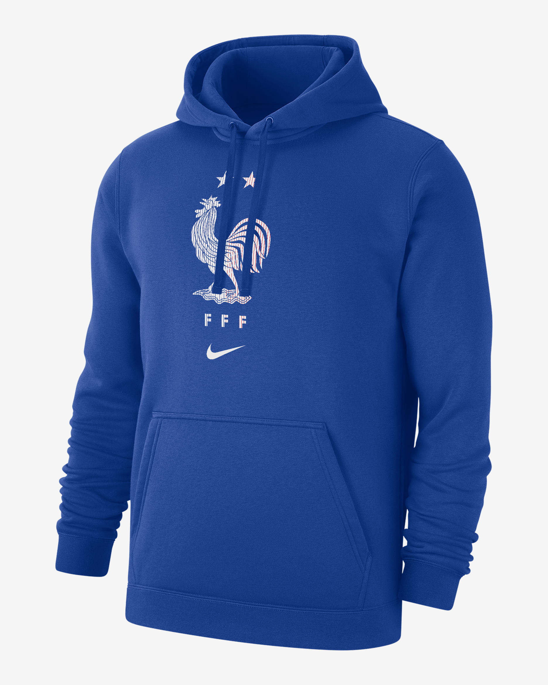 FFF Club Fleece Men's Nike Soccer Pullover Hoodie - Game Royal
