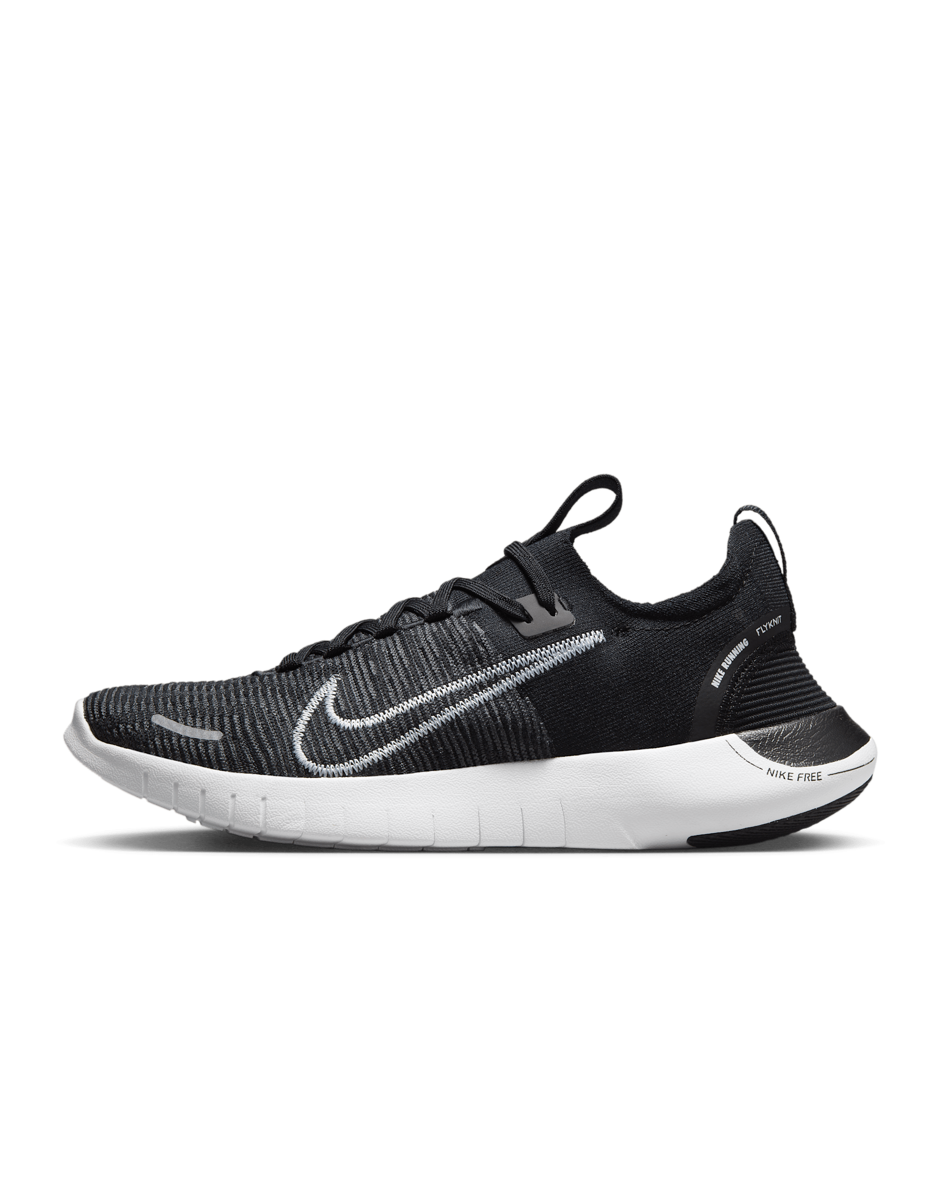 Tenis de correr en carretera para hombre Nike Free RN NN - Negro/Antracita/Blanco
