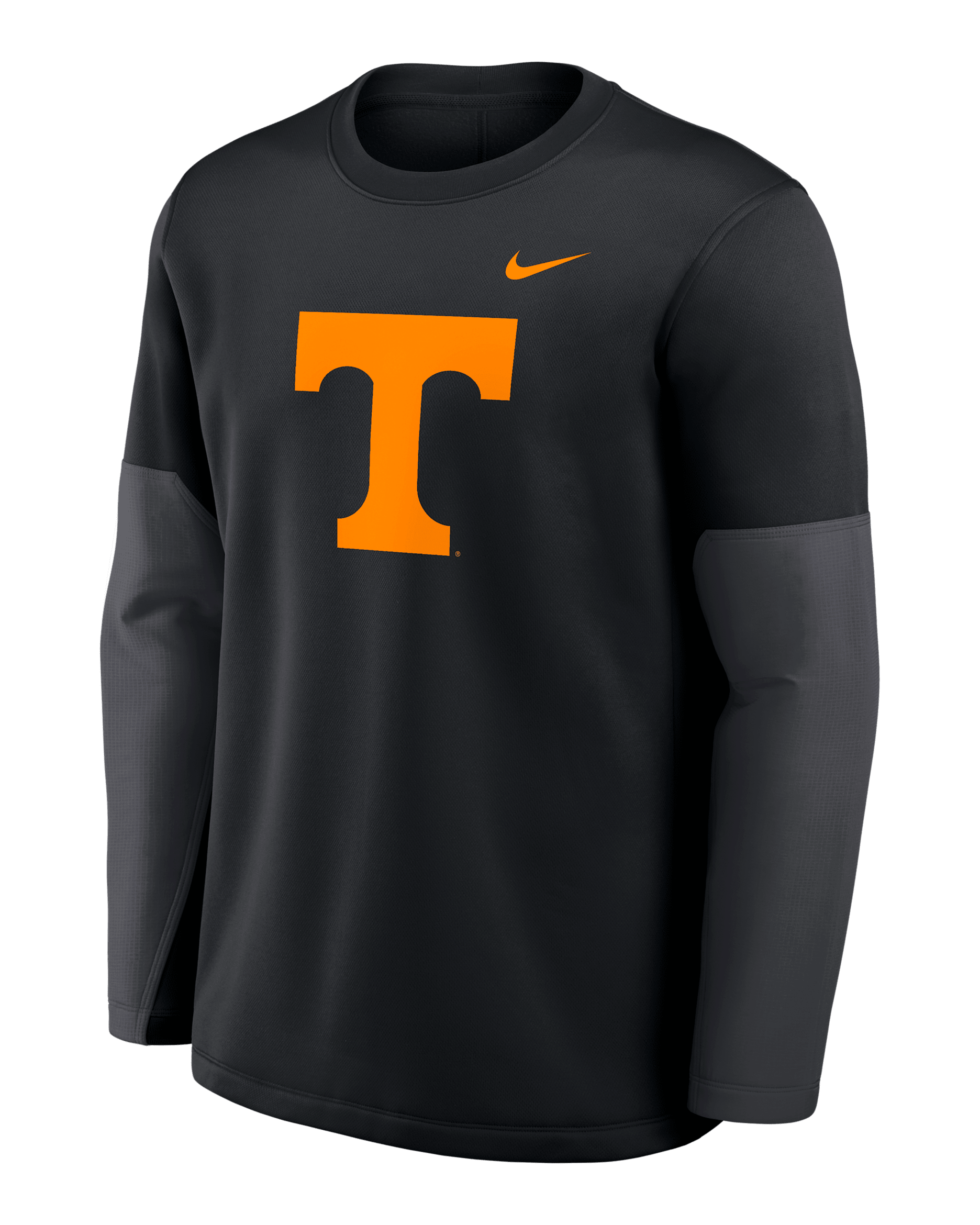 Tennessee Sideline Coach Men's Nike Therma-FIT College Long-Sleeve T-Shirt - Black