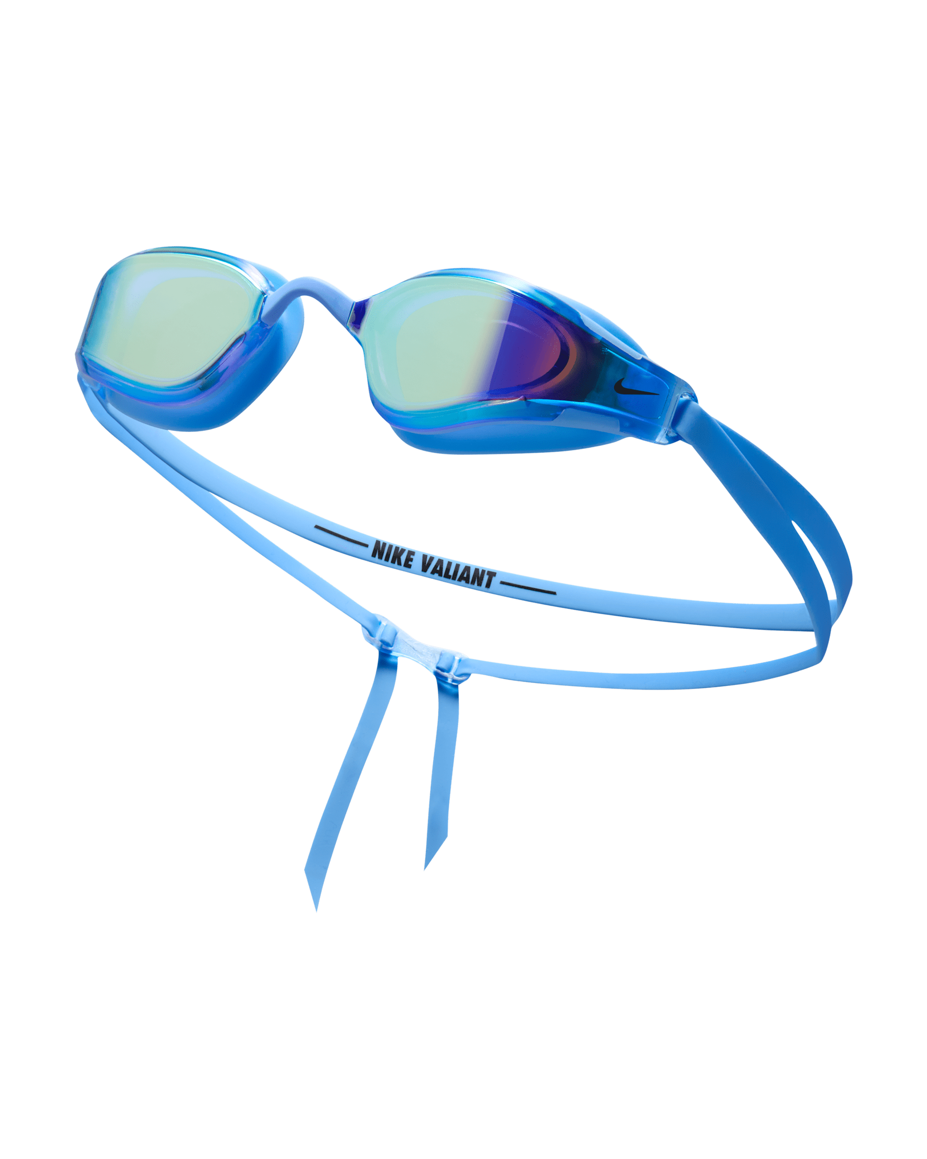 Nike Swim Valiant Mirrored Goggles - University Blue