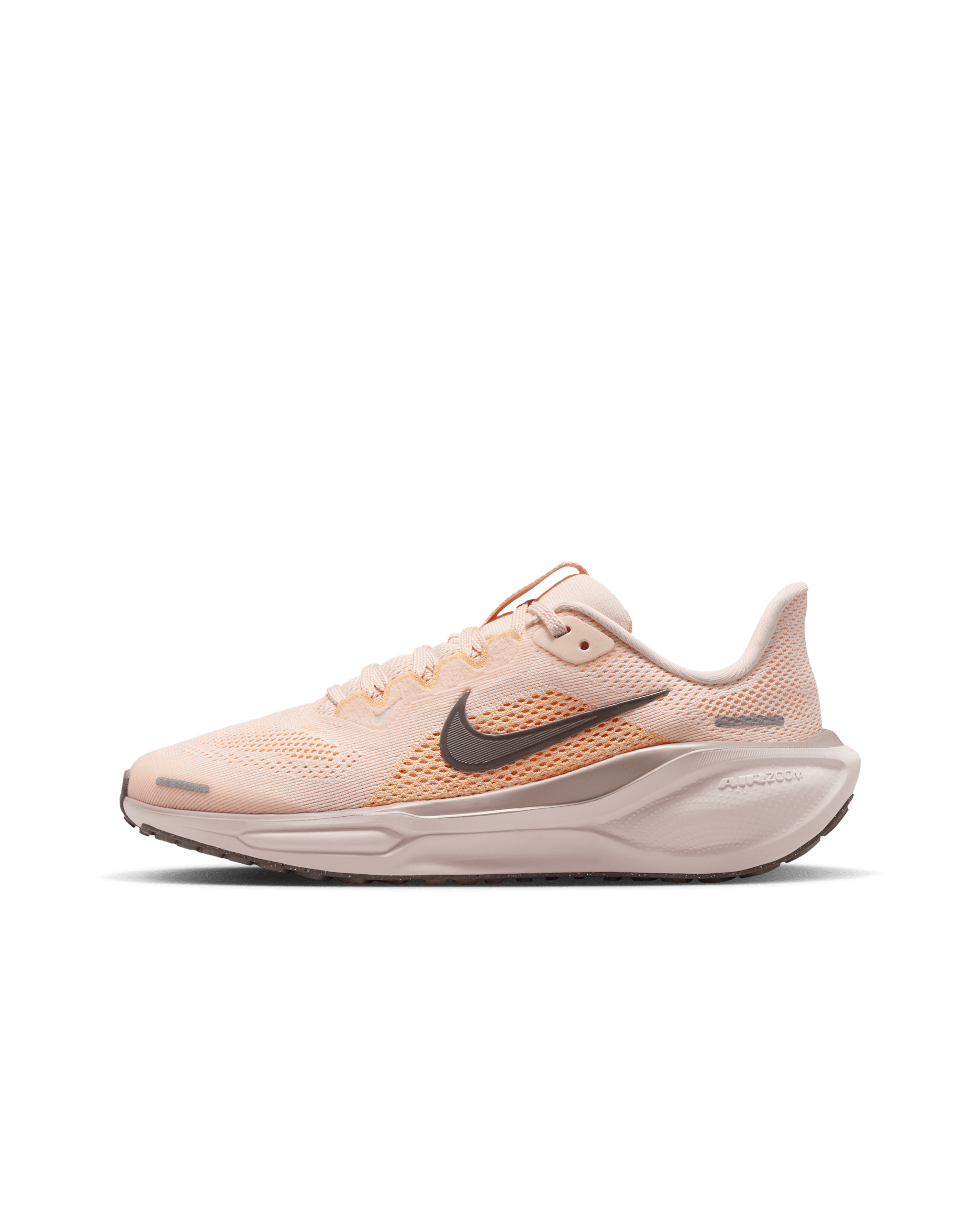 Tenis de correr en pavimento para niños grandes Nike Pegasus 41 - Guayaba hielo/Naranja pulso/Malta/Cueva