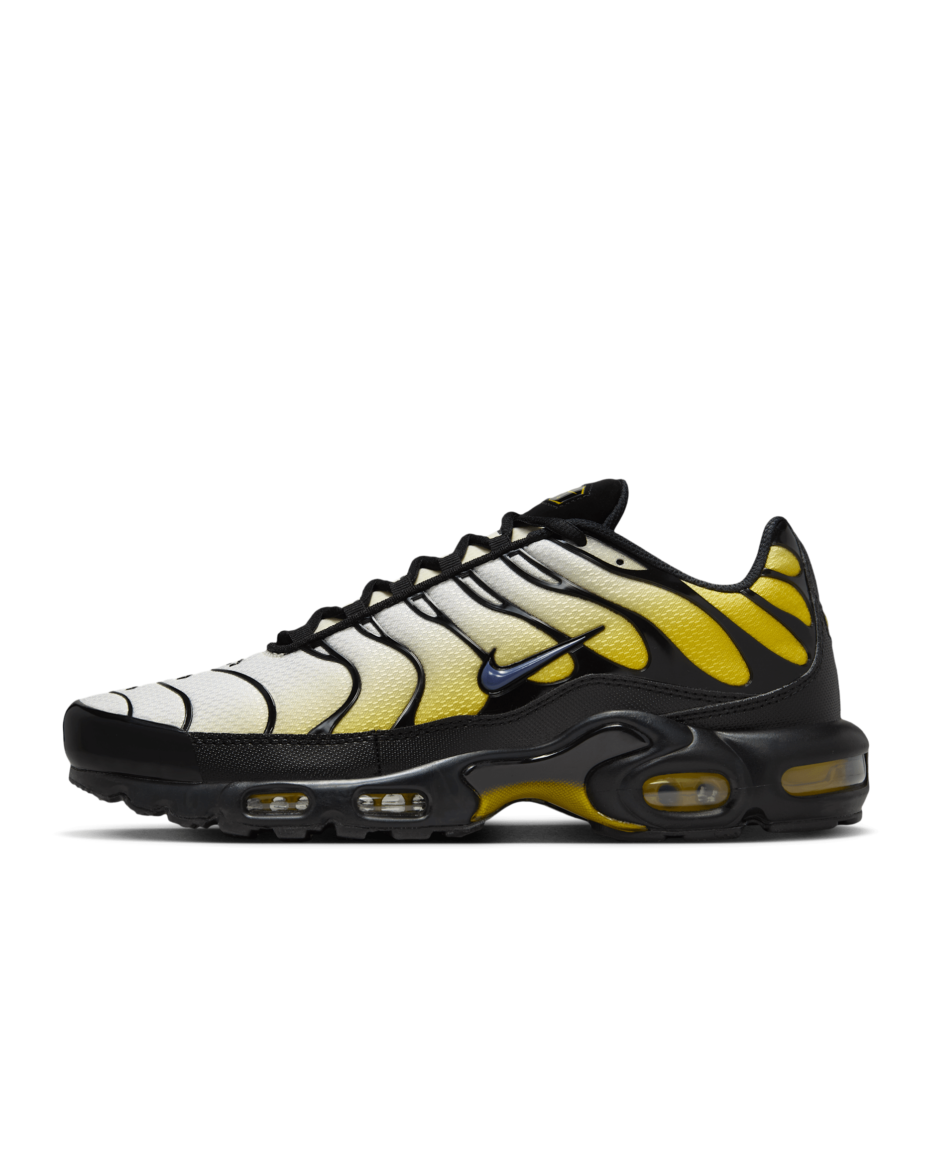 Nike Air Max Plus Men's Shoes - Black/Bright Citron/Soft Pearl/Sanded Purple