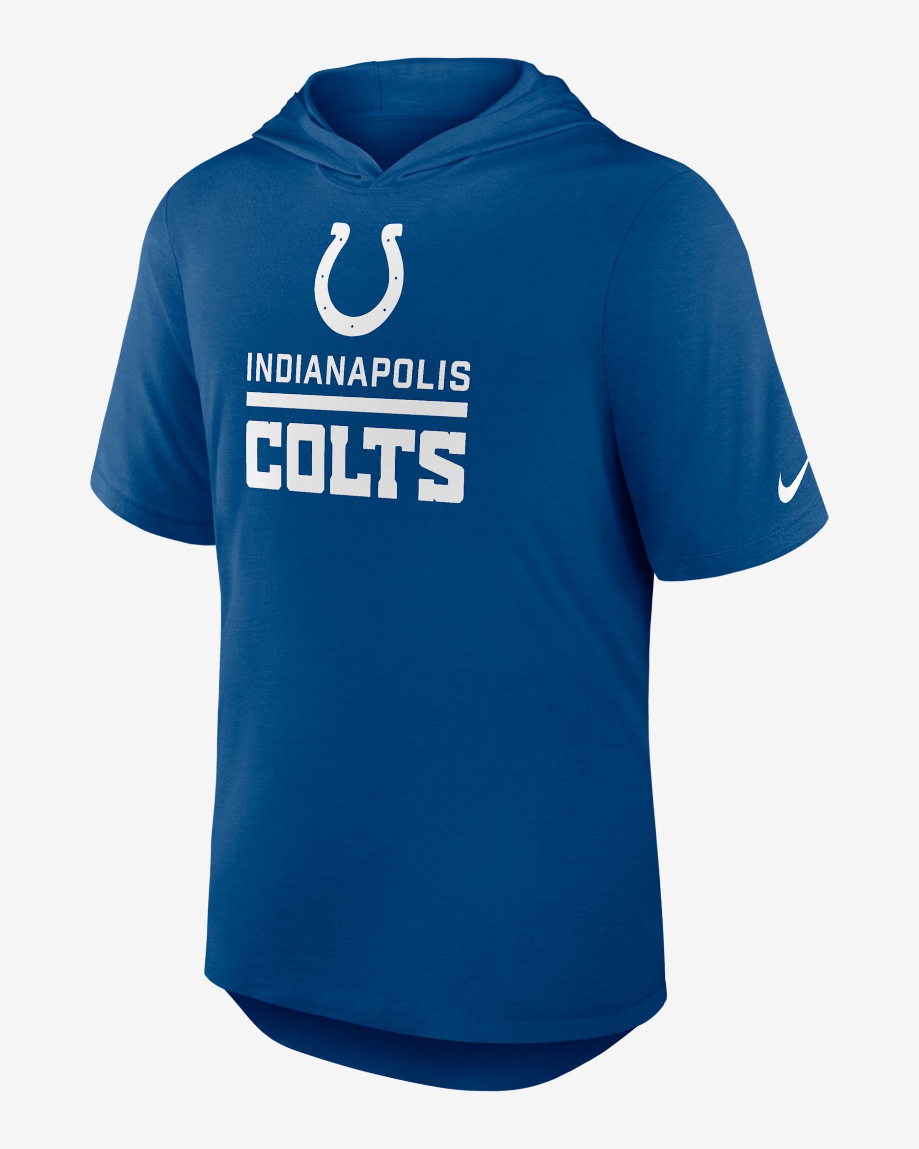 Playera Nike Dri-FIT de la NFL con gorro para hombre Indianapolis Colts - Royal