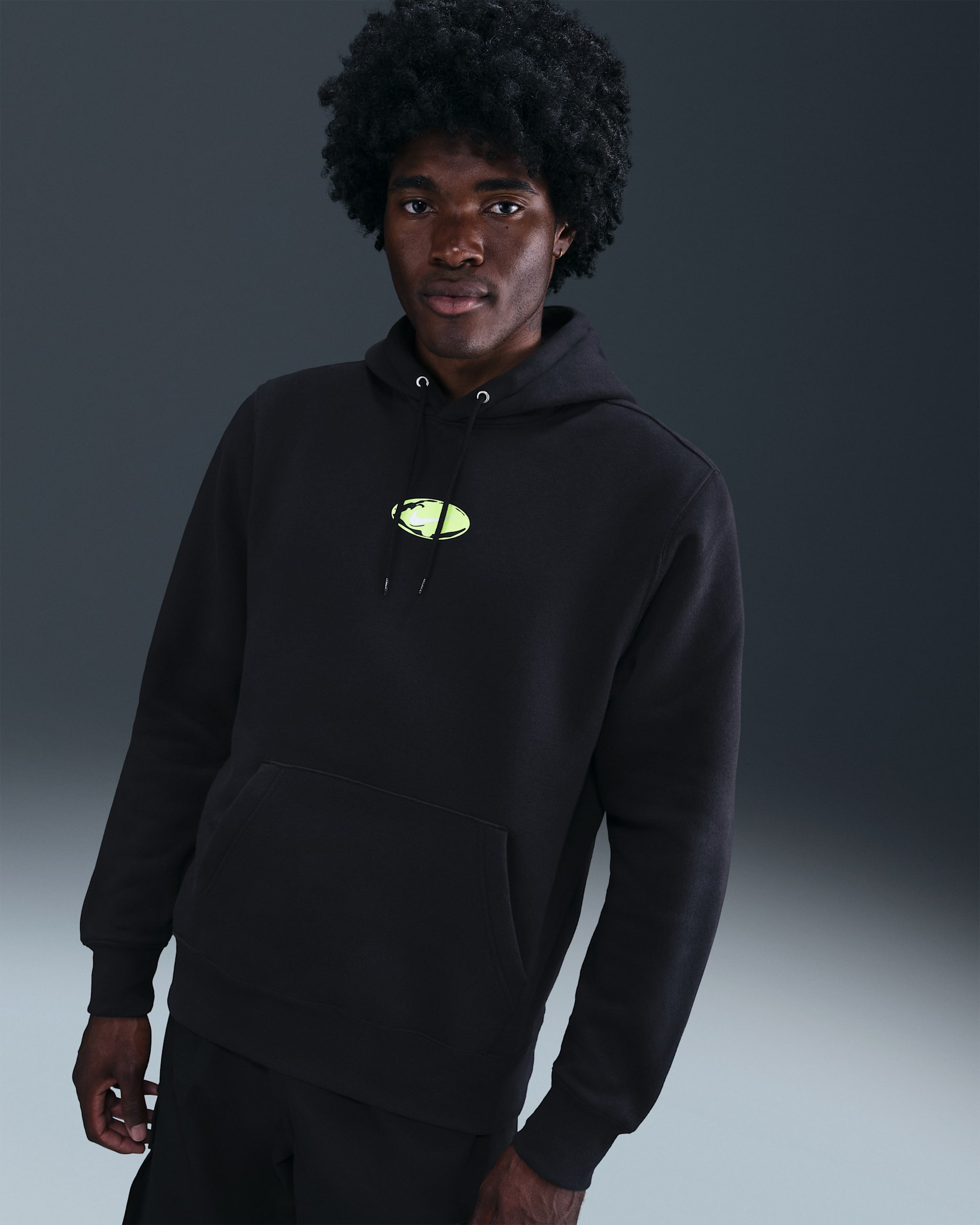Nike Sportswear Club Fleece Pullover Hoodie - Black
