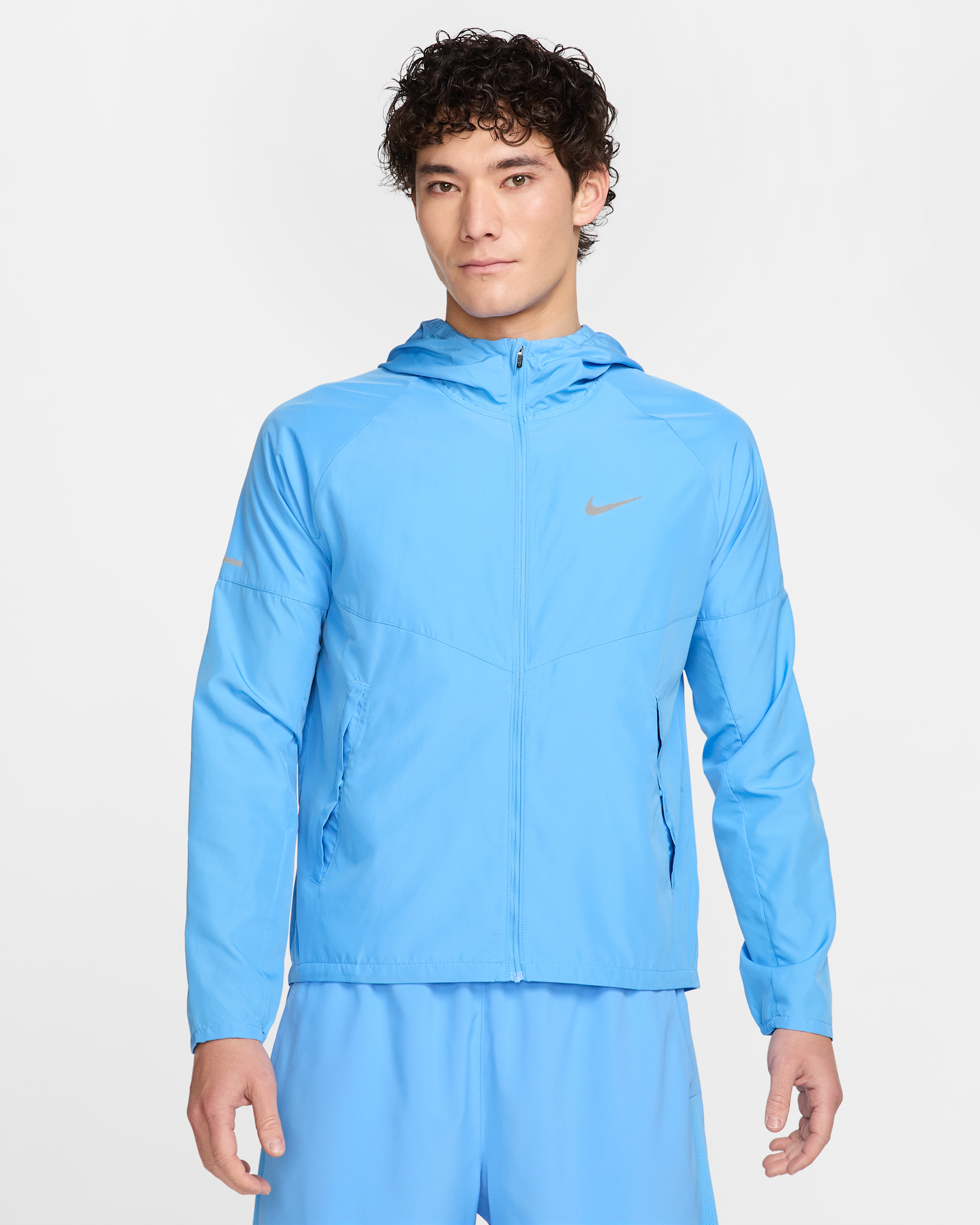 Nike Repel Miler Men's Running Jacket - University Blue/University Blue