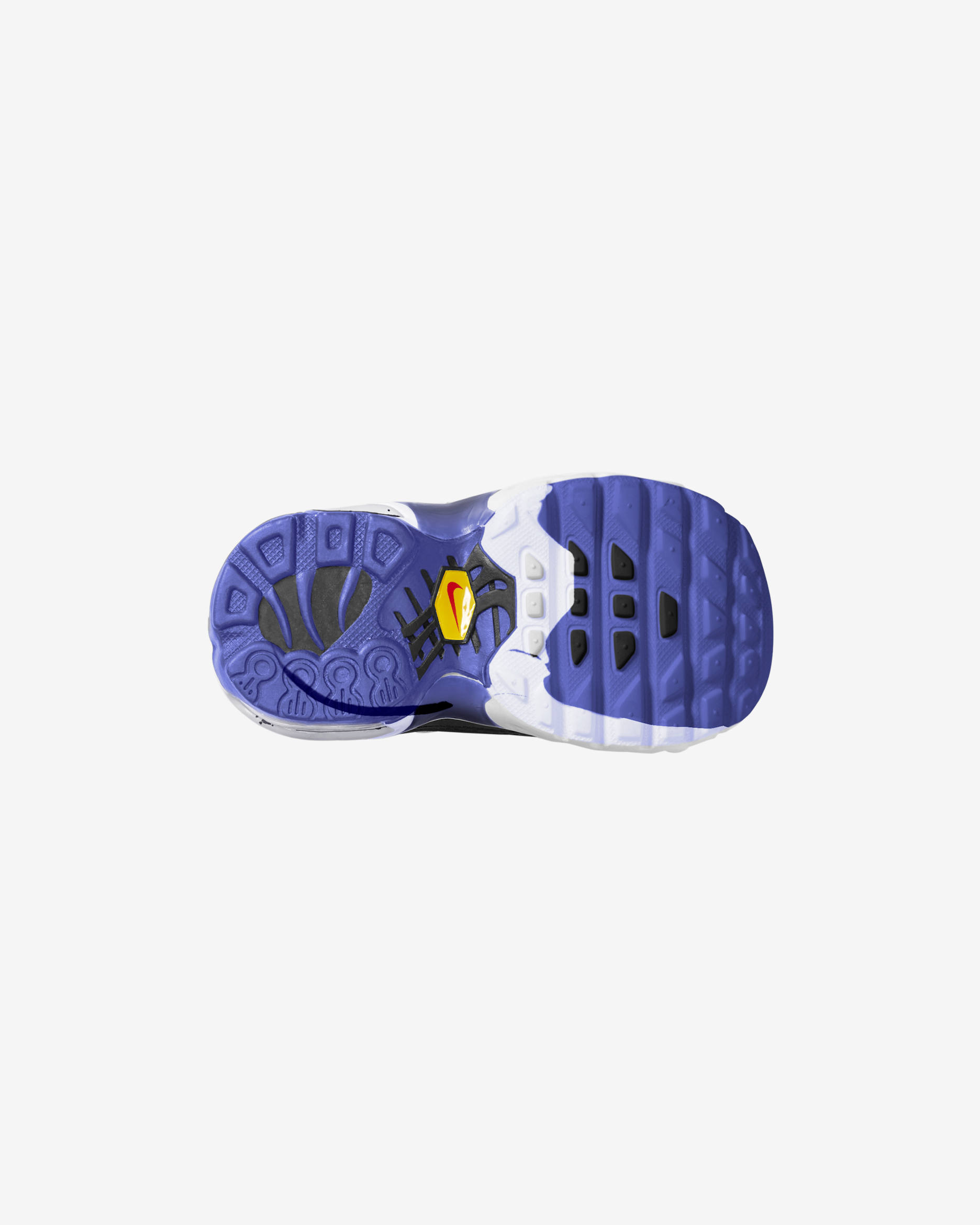 Nike Air Max Plus Baby and Toddler Shoe - White/Persian Violet/Black