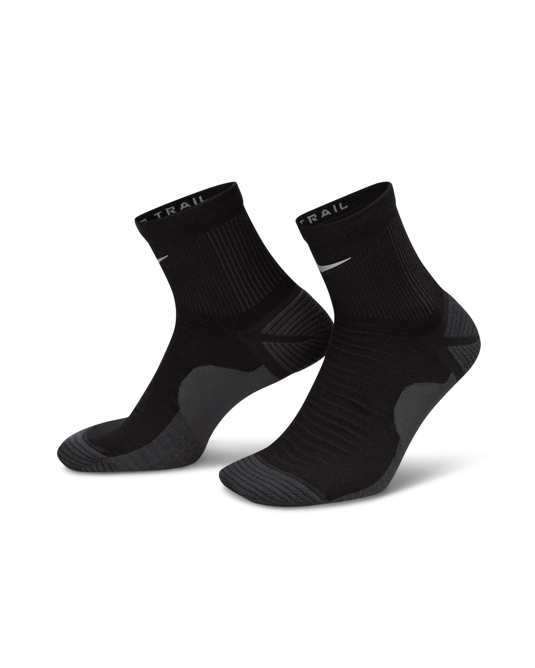 Nike Trail-Running Ankle Socks (1 Pair) - Black/Anthracite