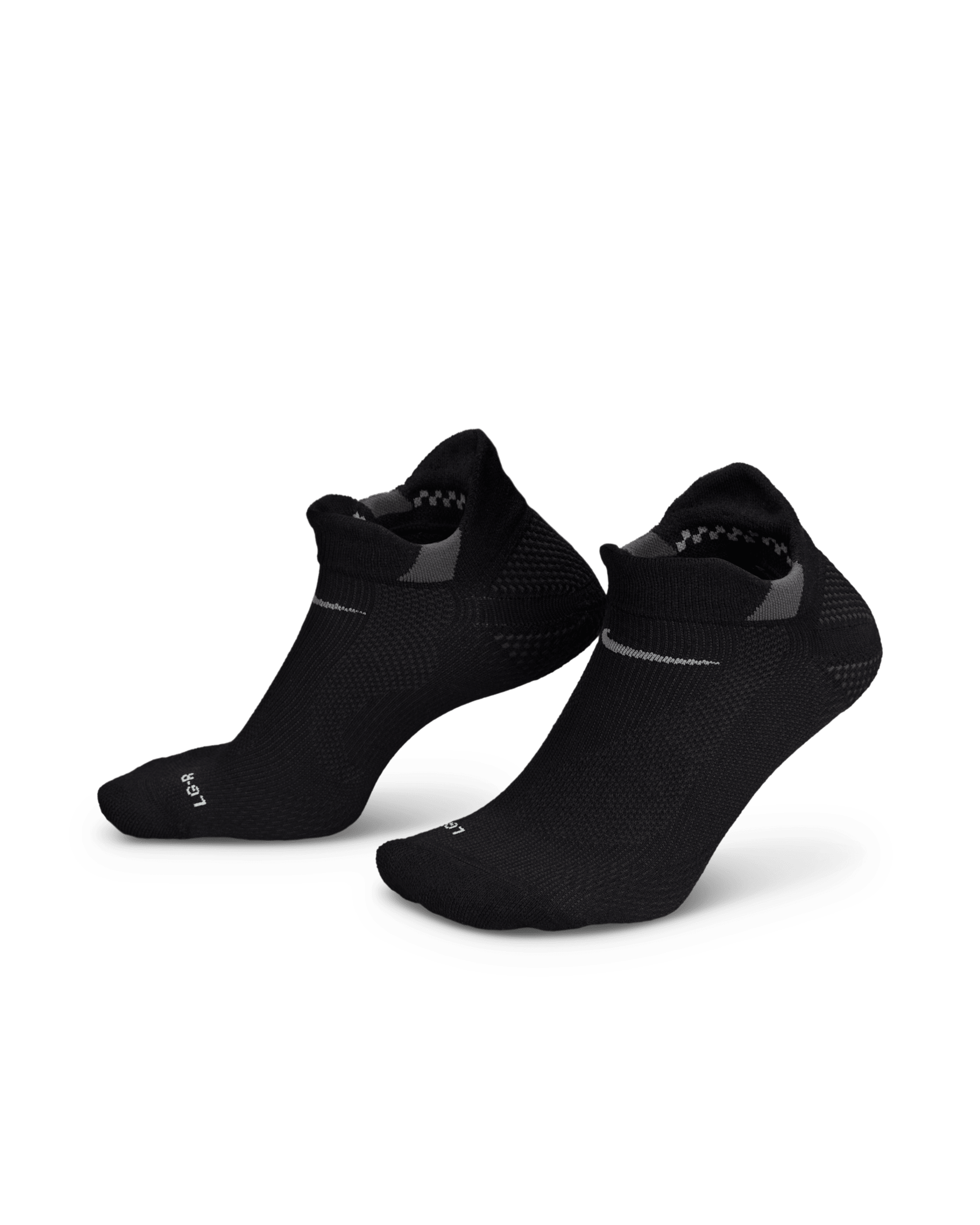 Chaussettes invisibles Nike Running Lightweight (1 paire) - Noir/Dark Smoke Grey/Pure Platinum/Smoke Grey