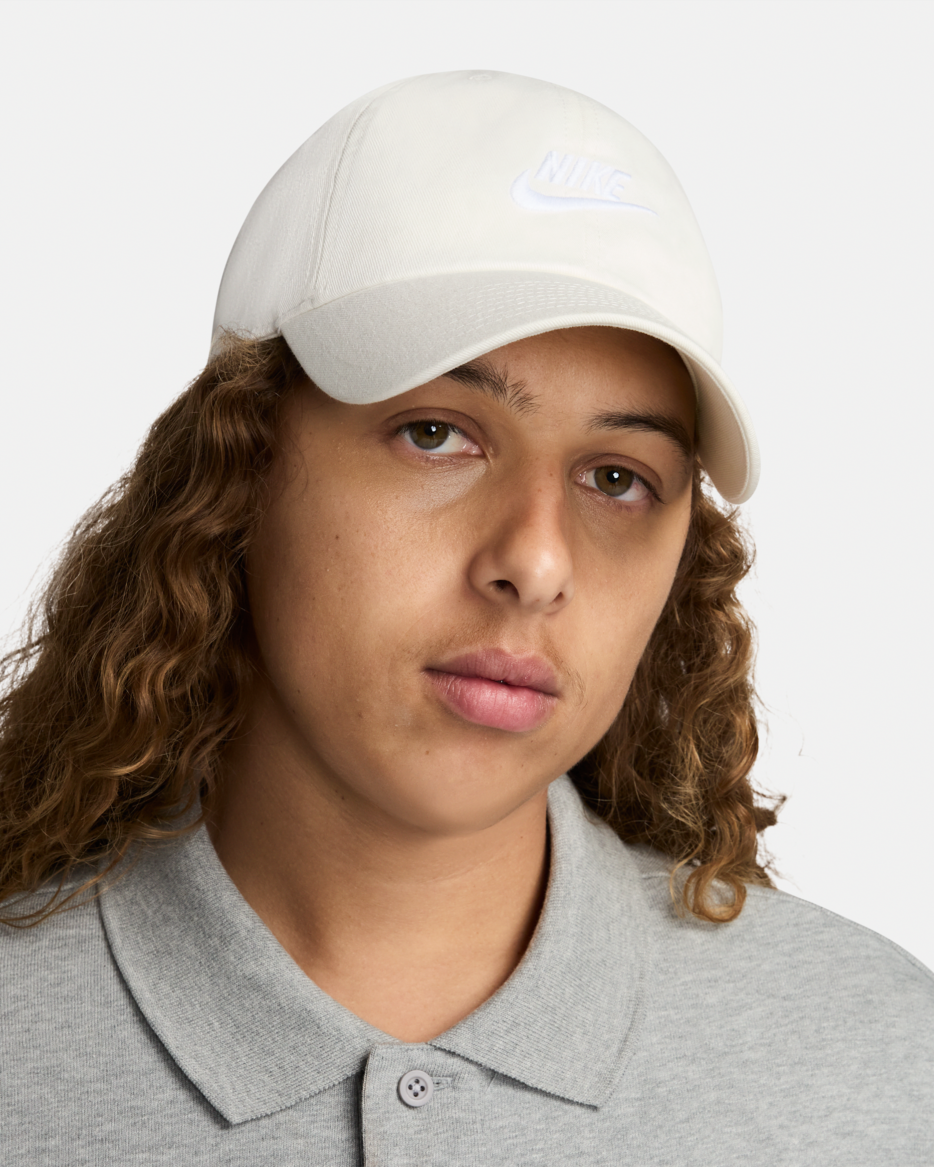 Nike Club Unstructured Futura Wash Cap - Sail/White