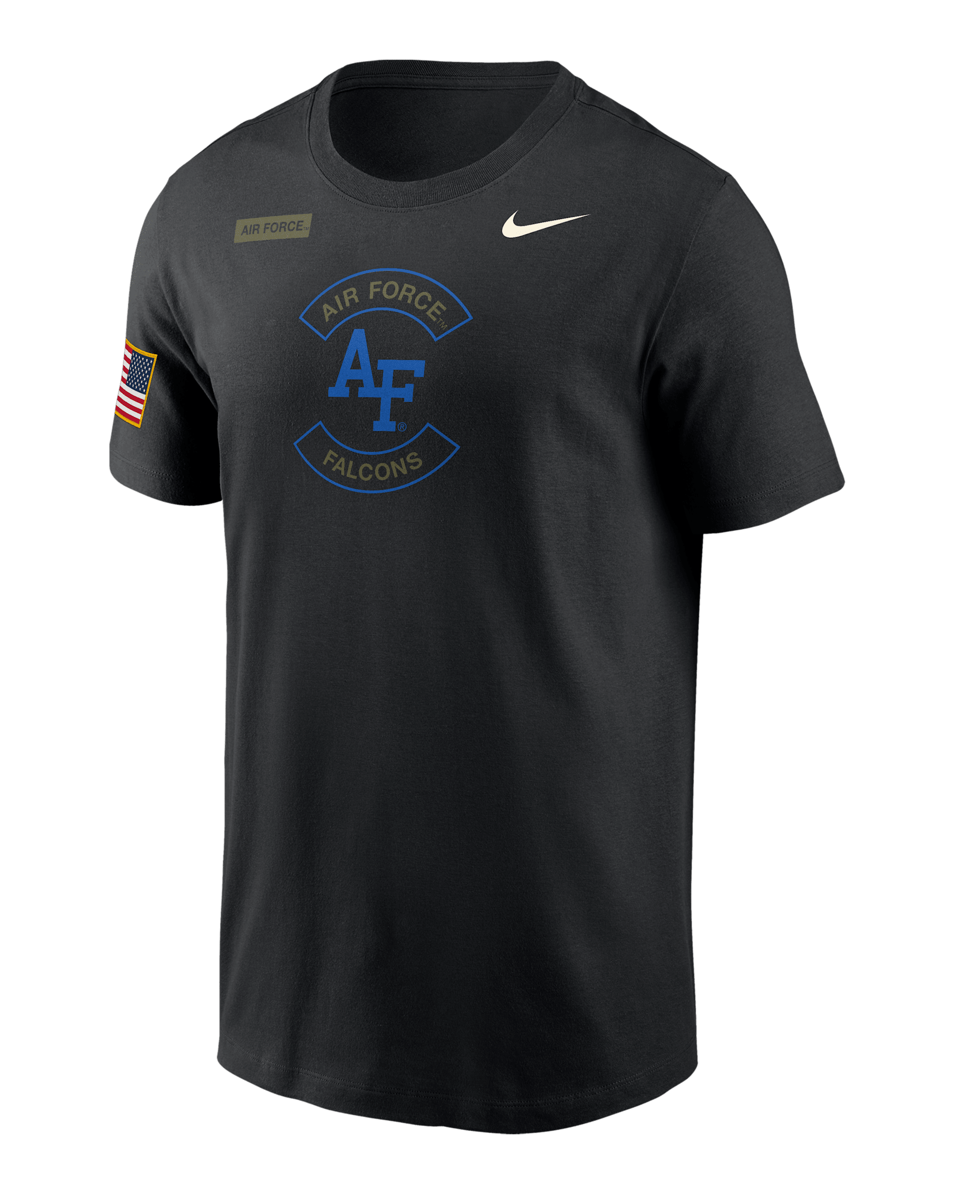 Playera Nike Dri-FIT para hombre Air Force Falcons Team Issue - Negro