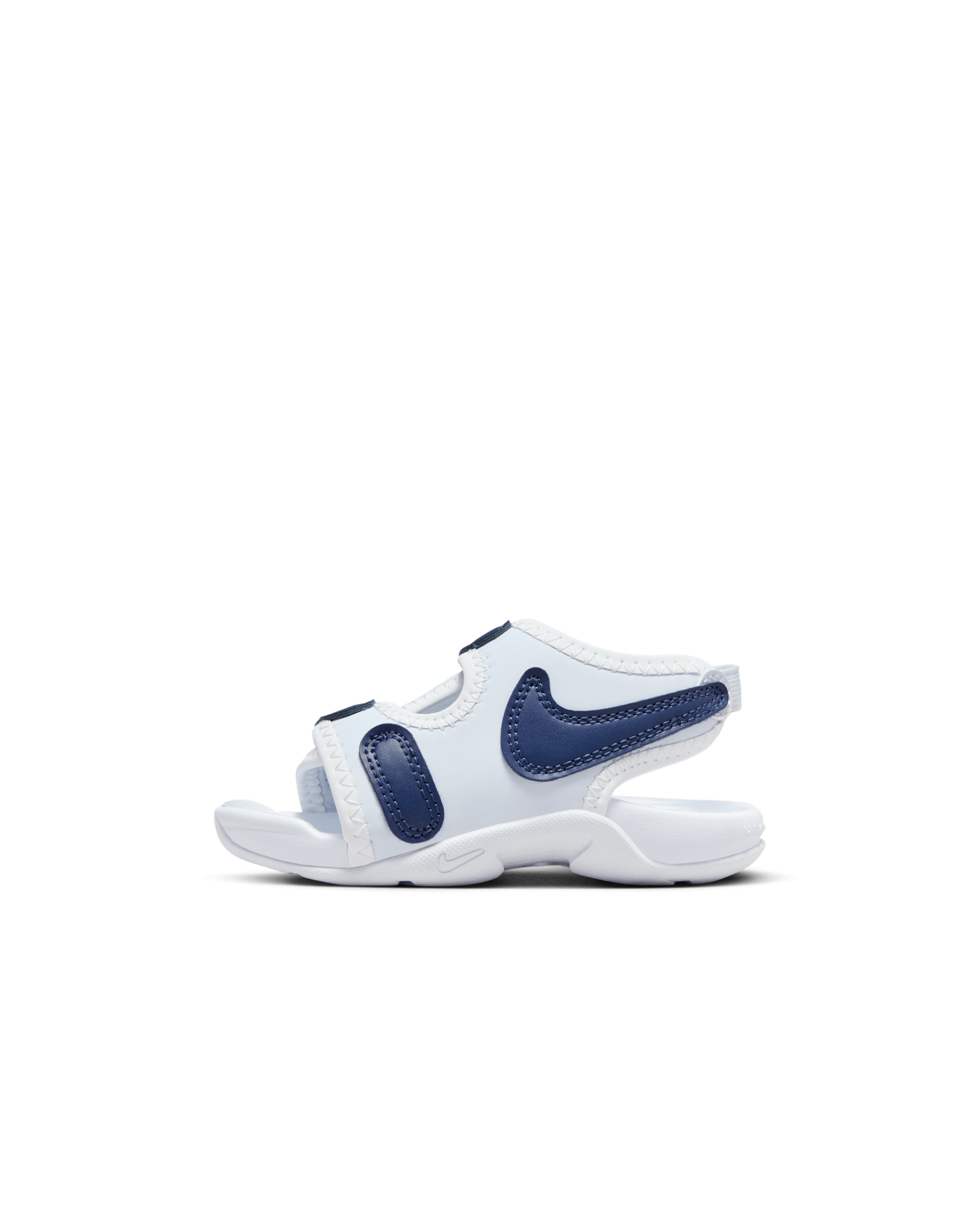 Nike Sunray Adjust 6 Baby/Toddler Slides - Football Grey/Summit White/White/Midnight Navy