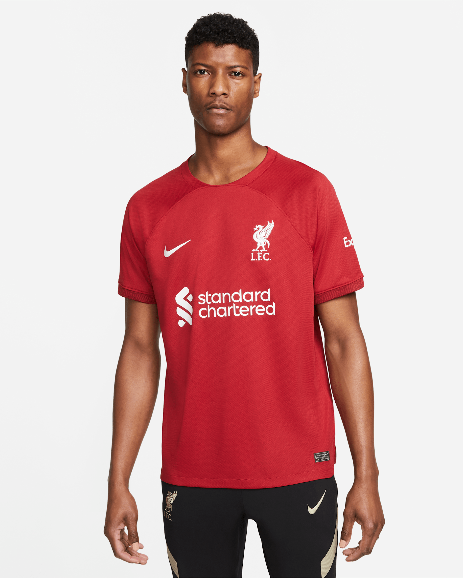 Liverpool F.C. 2022/23 Stadium Home Men's Nike Dri-FIT Football Shirt - Tough Red/Team Red/White