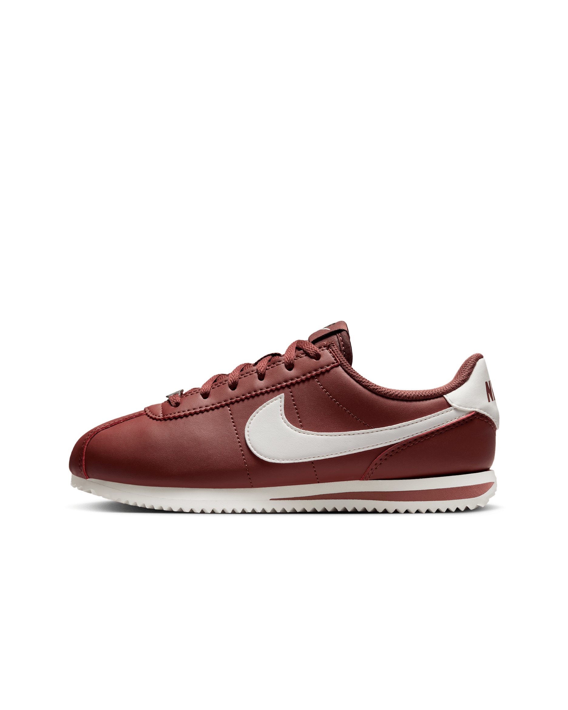 Nike Cortez Big Kids' Shoes - Red Sepia/Black/Sail