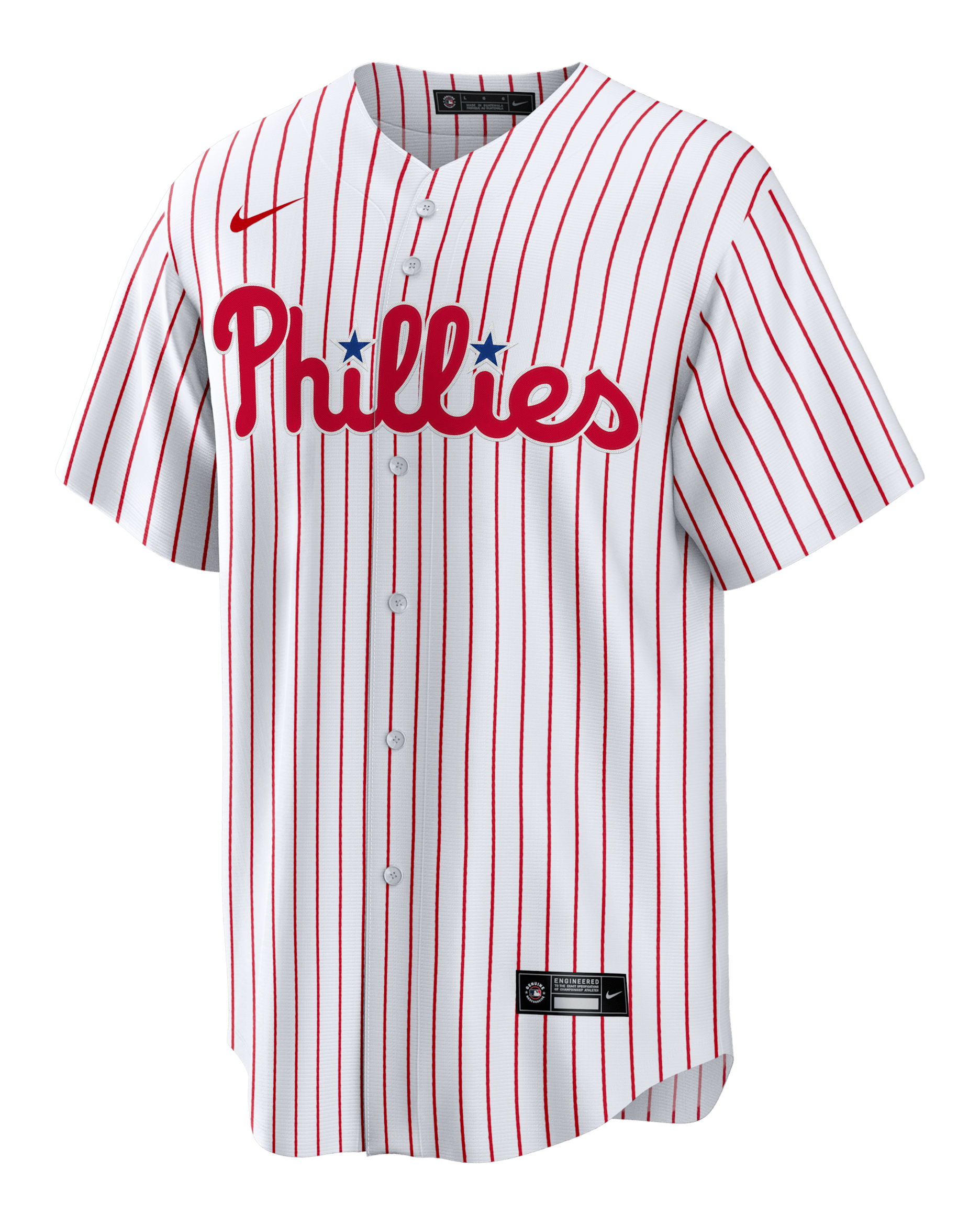 MLB Philadelphia Phillies (Nick Castellanos) Men's Replica Baseball Jersey - Sport Red/Rush Blue