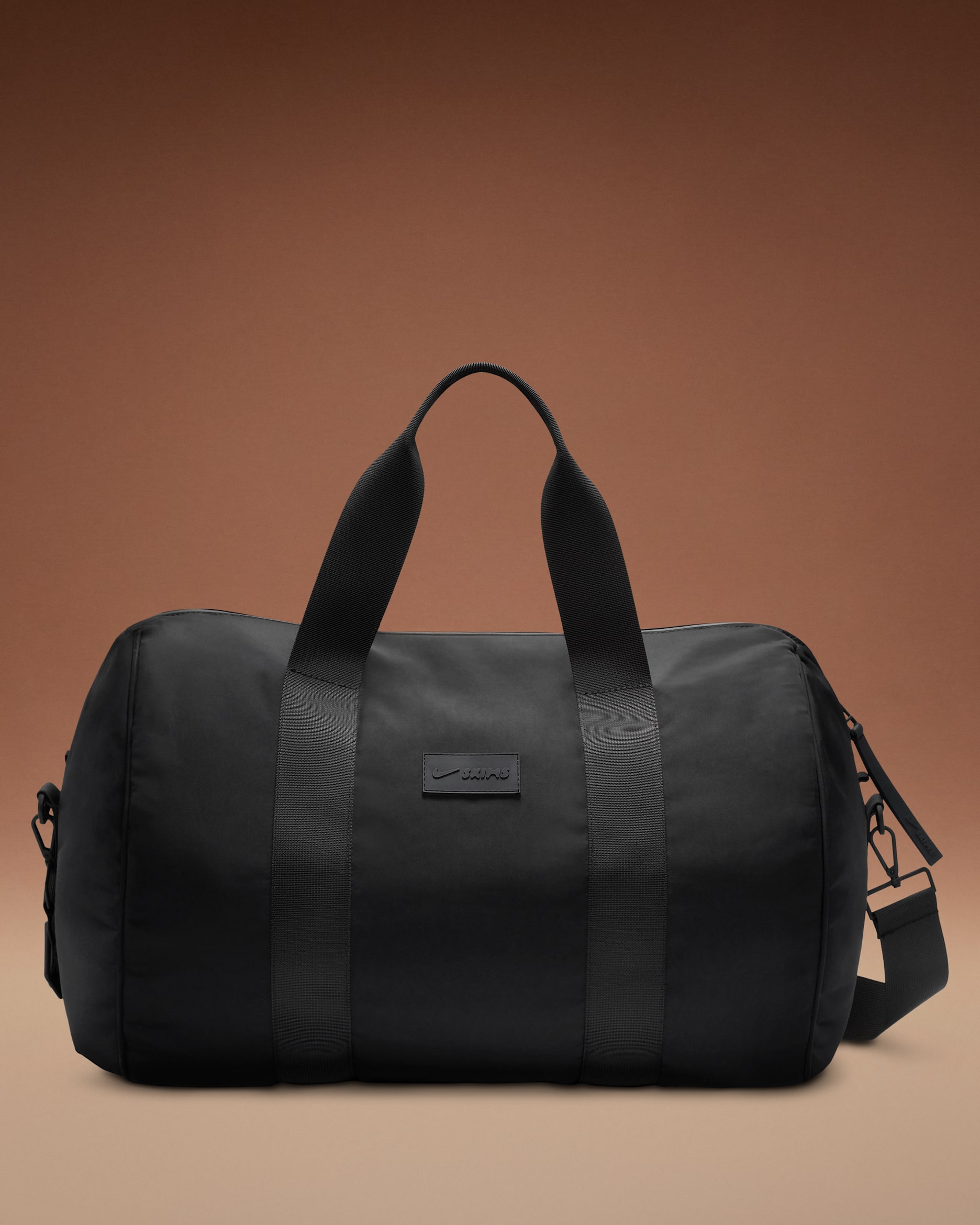 NikeSKIMS Puffer Gym Bag - NSKM Obsidian