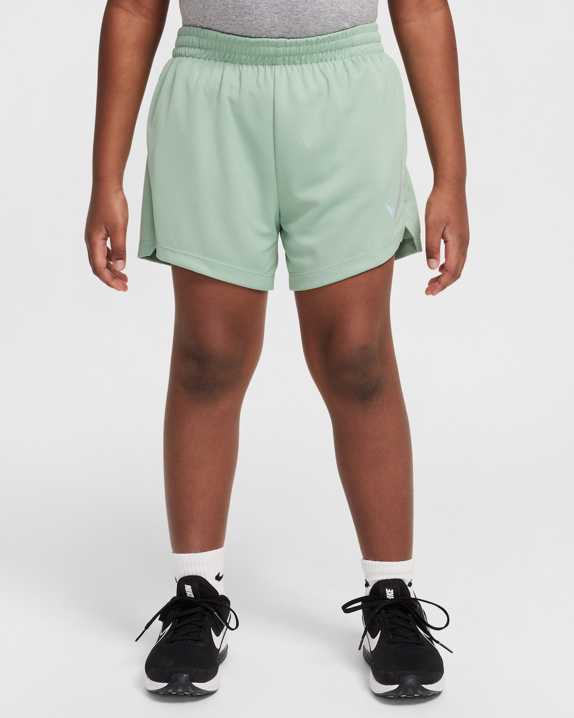 Nike Multi Big Kids' (Boys') Dri-FIT Split Shorts - Steam/Black