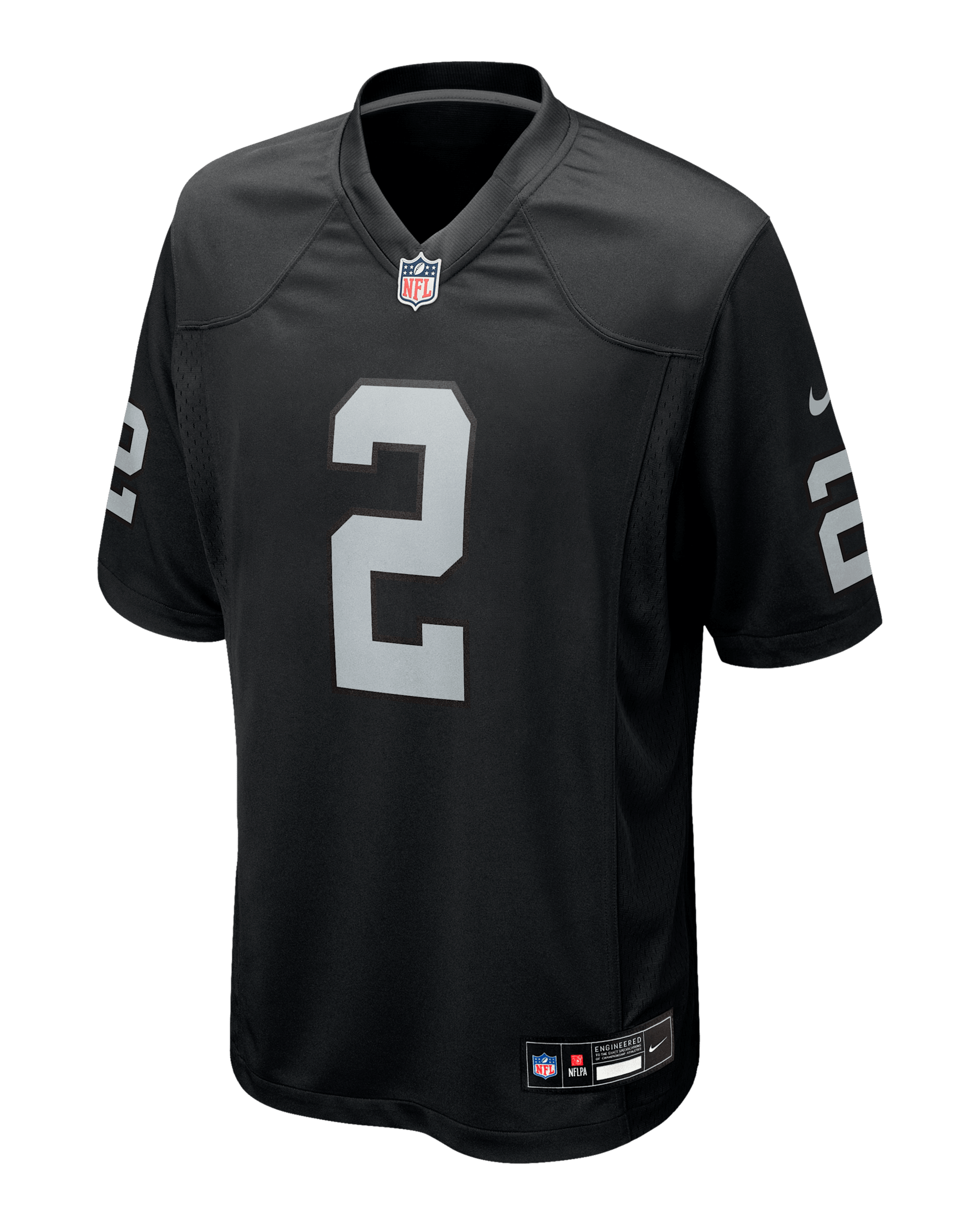 Ashton Jeanty Las Vegas Raiders 2025 NFL Draft First Round Pick Men's Nike NFL Game Jersey - Black
