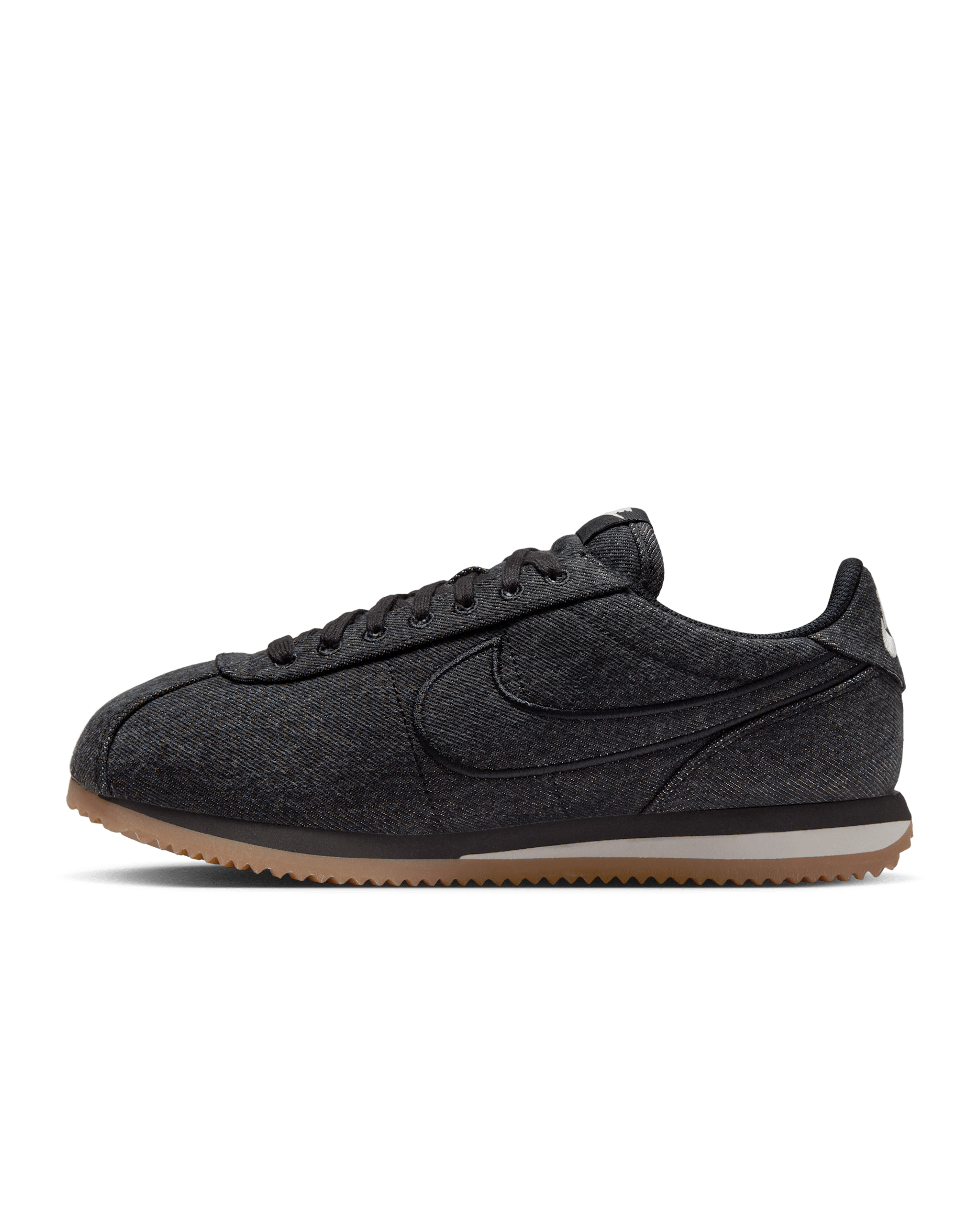 Nike Cortez Textile Women's Shoes - Black/Sail/Gum Light Brown/Black