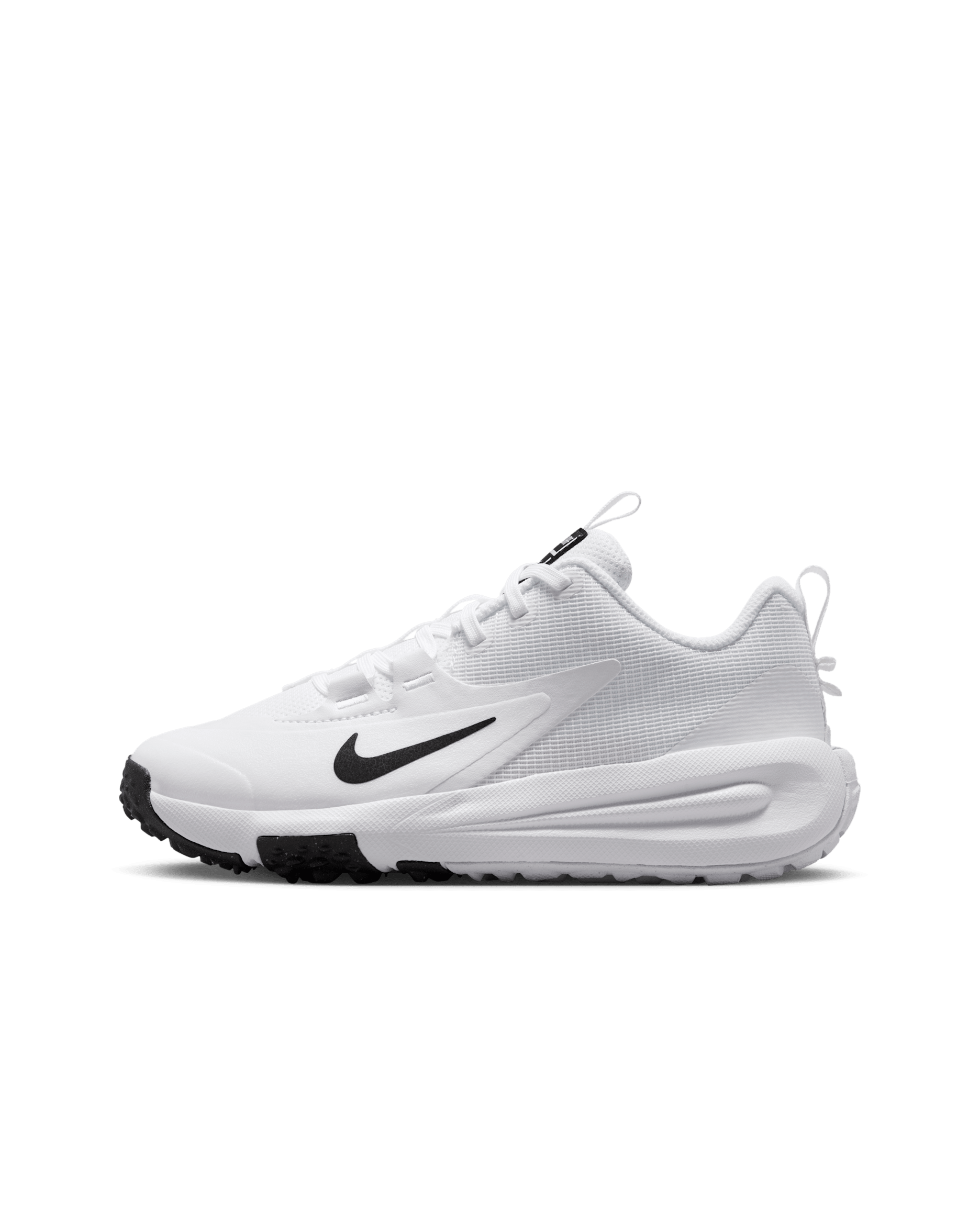 Nike Cross Turf Big Kids' Shoes - White/Black