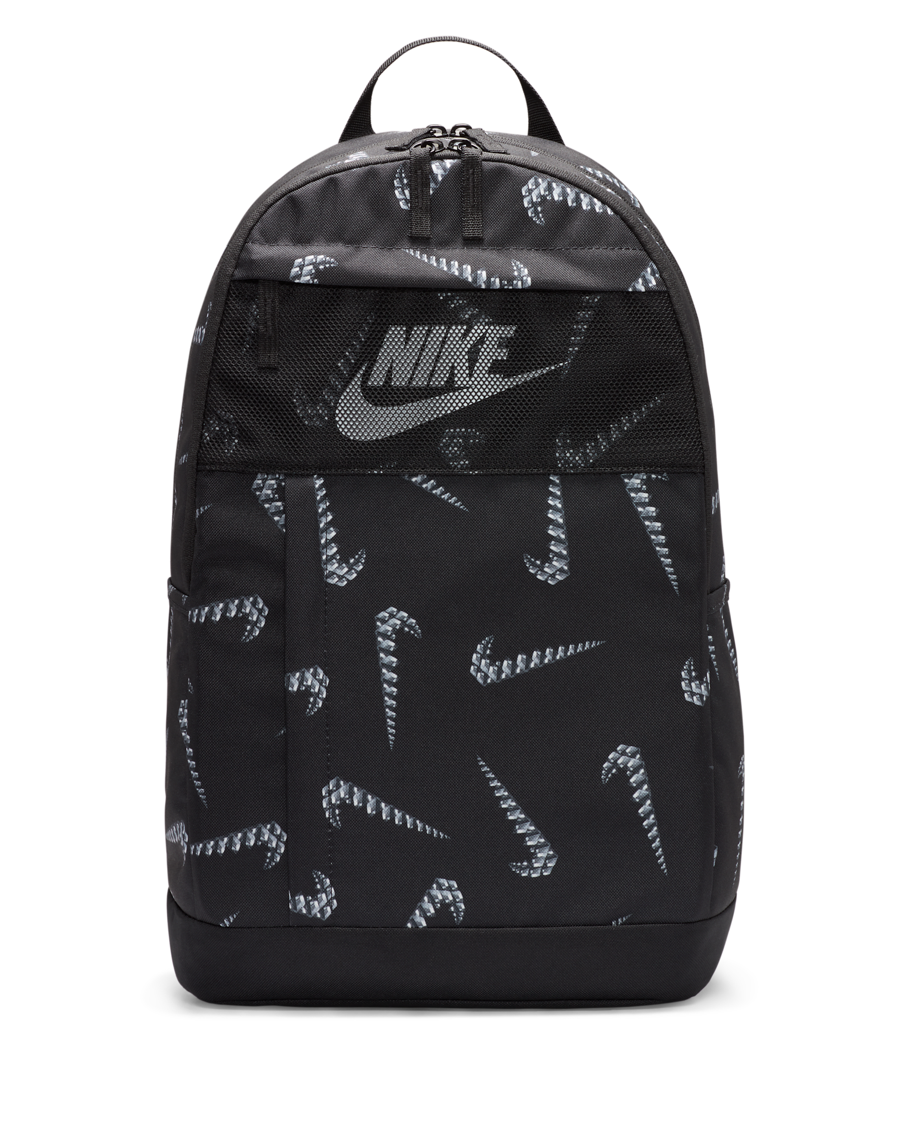 Nike Backpack (21L) - Black/Black/White