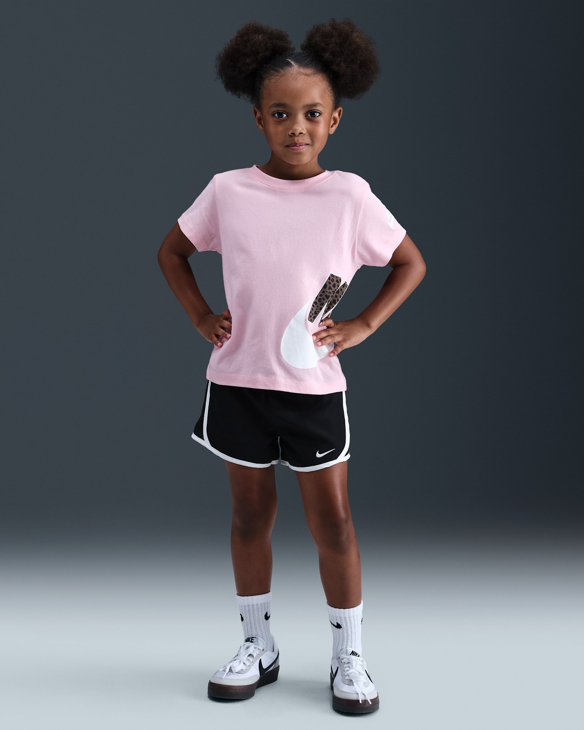 Nike Dri-FIT Little Kids' Tempo Shorts - Black