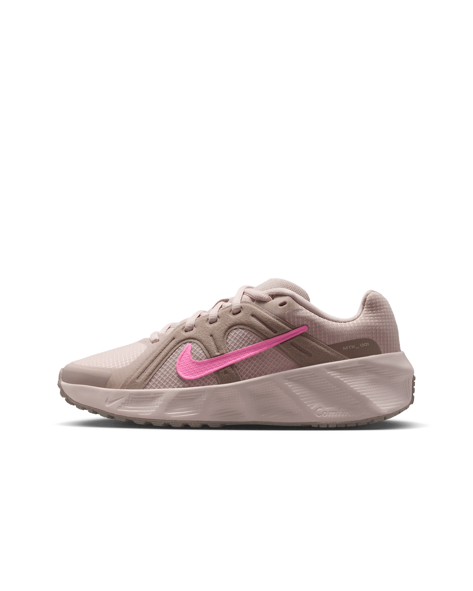 Tenis para niños grandes Nike Metro Tek - Rojo sedimento/Malta/Hechizo rosa