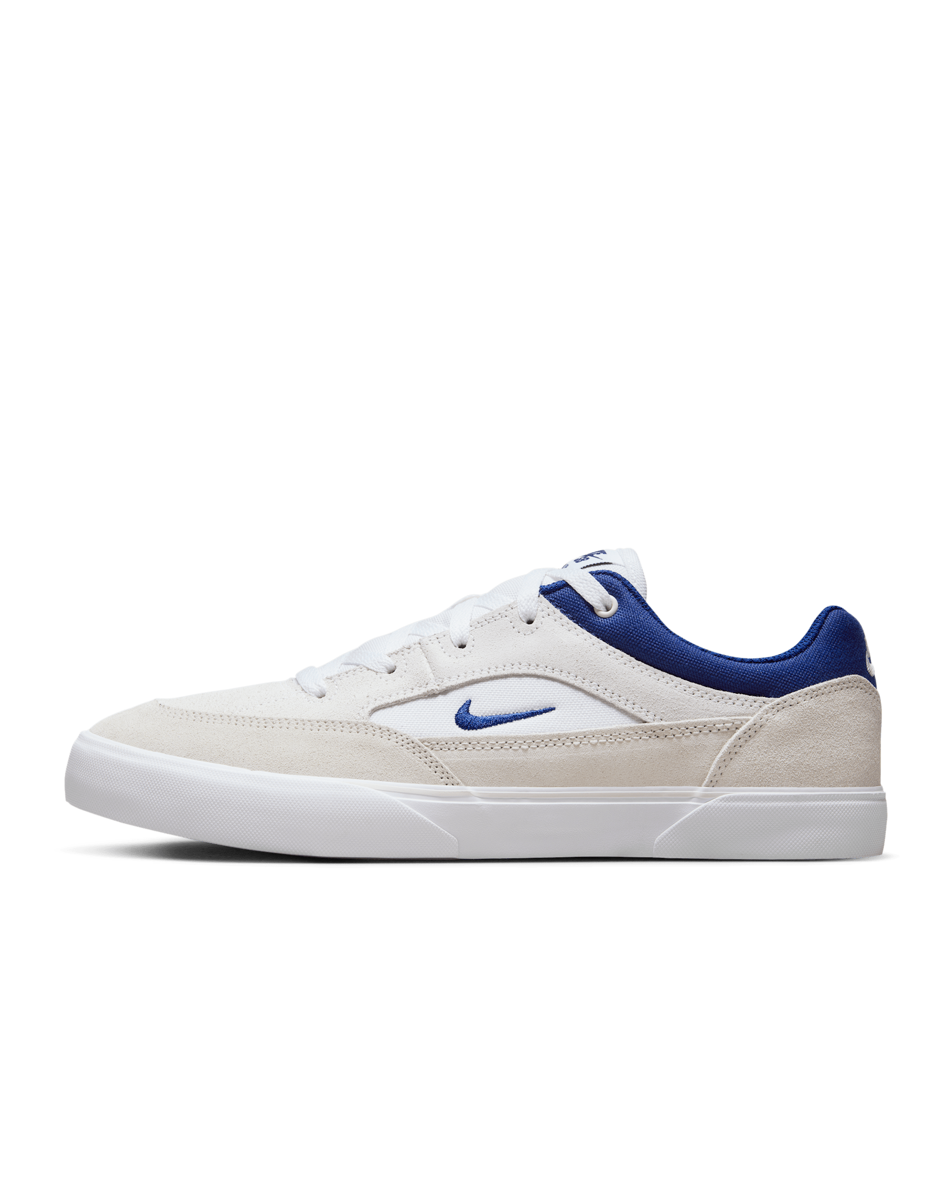 รองเท้าผู้ชาย Nike SB Malor - ขาว/Platinum Tint/ขาว/Deep Royal Blue