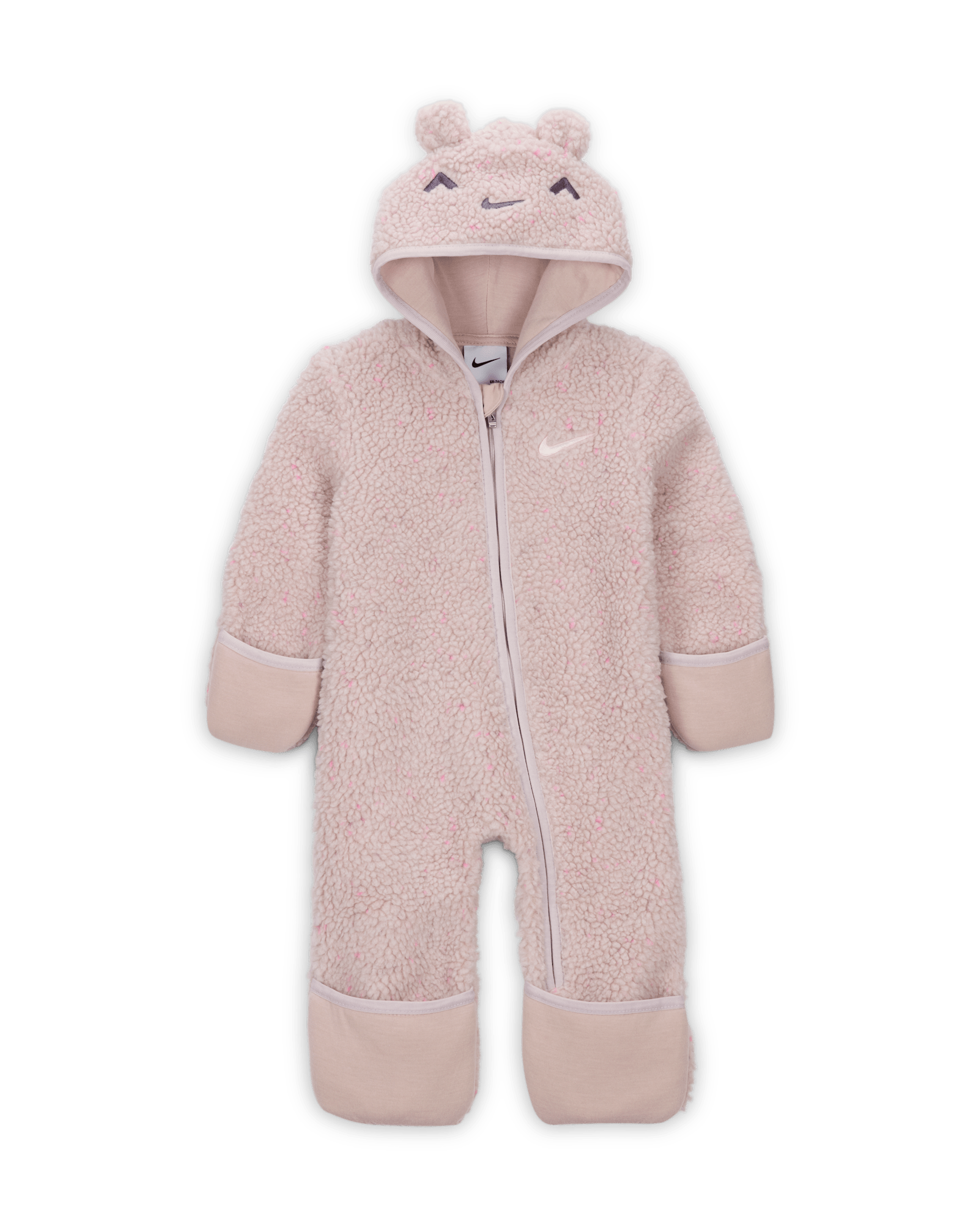 Nike Cozy Comfort Baby (0-9M) Coverall - Platinum Violet