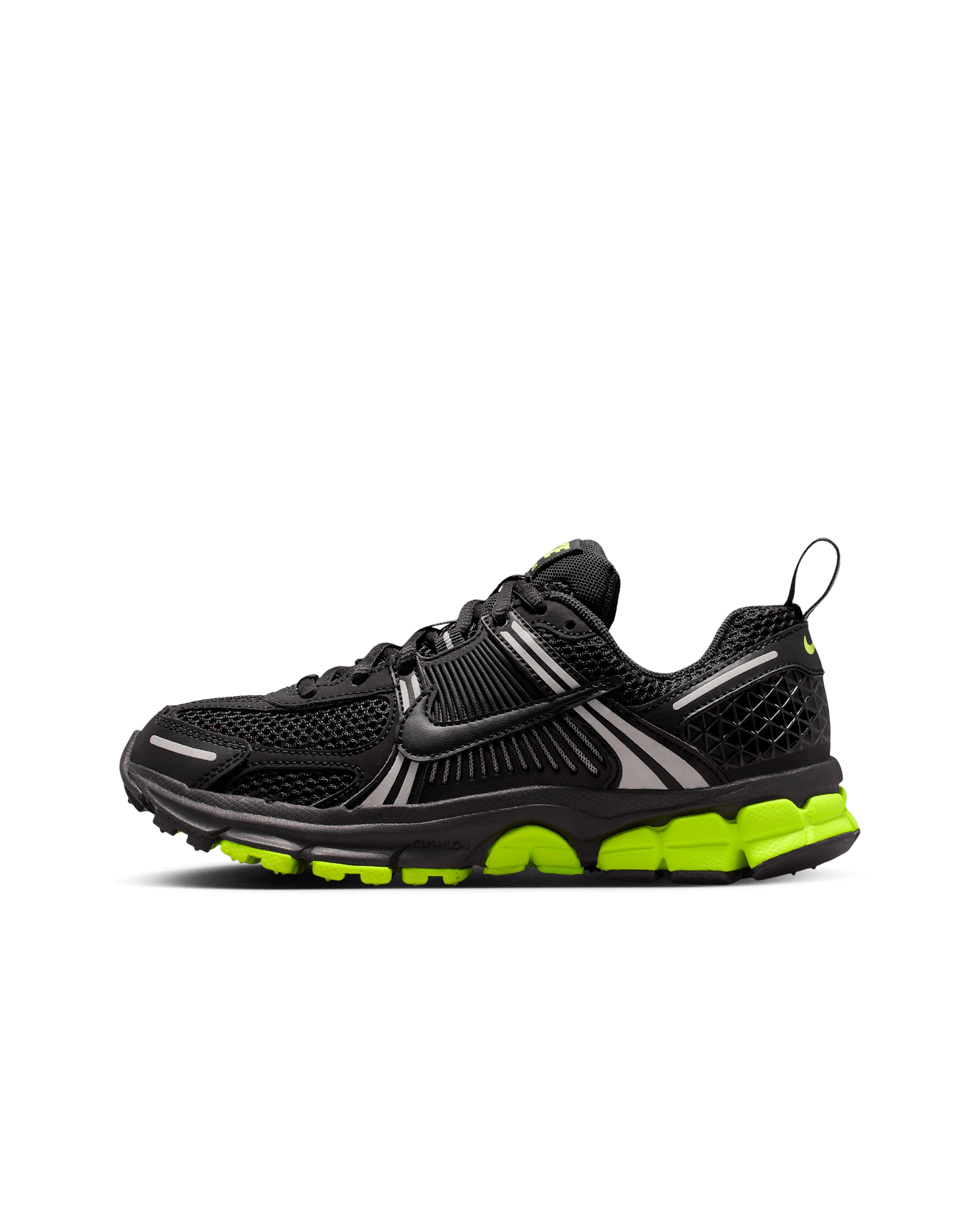 Chaussure Nike Vomero 5 pour ado avec motifs réfléchissants - Noir/Noir/Noir/Volt