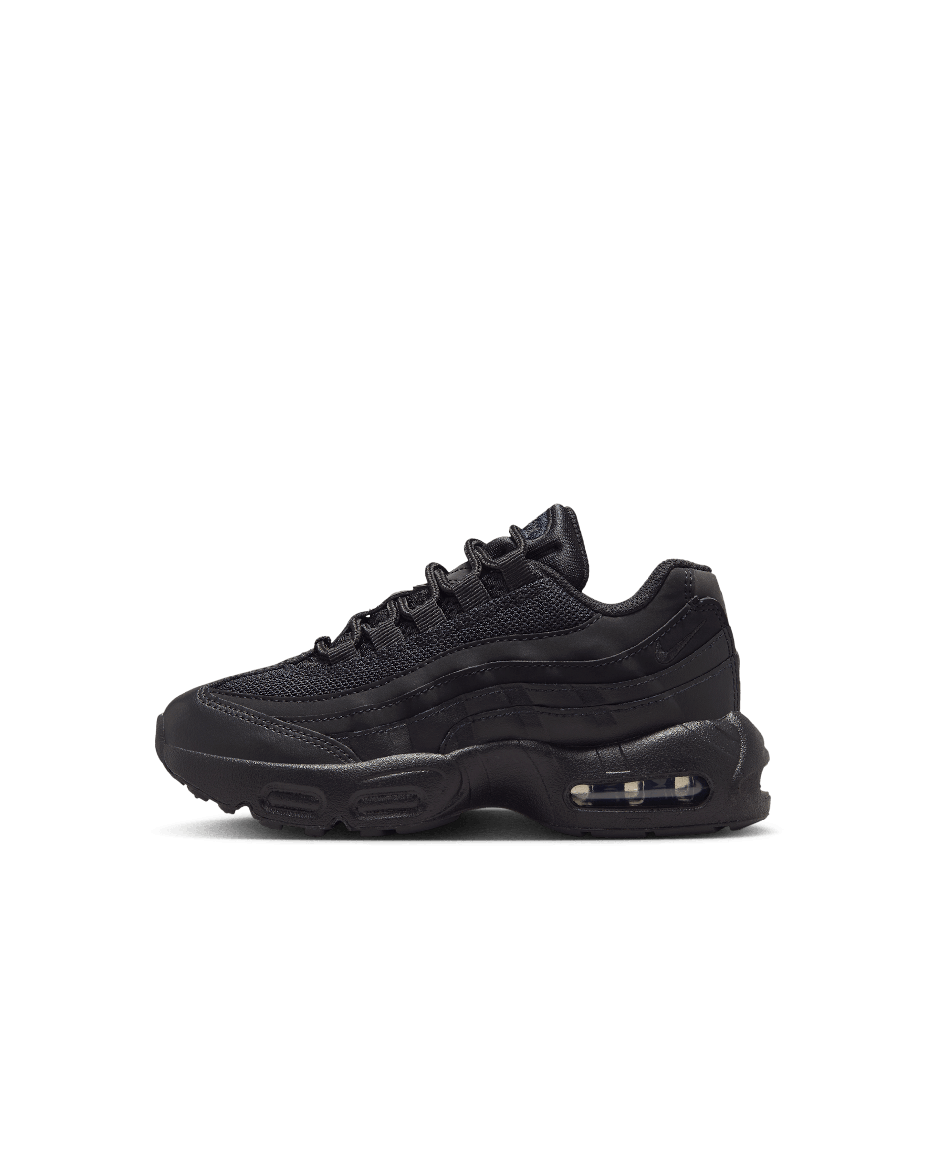 Nike Air Max 95 Recraft Younger Kids' Shoes - Black/Black/Anthracite/Black