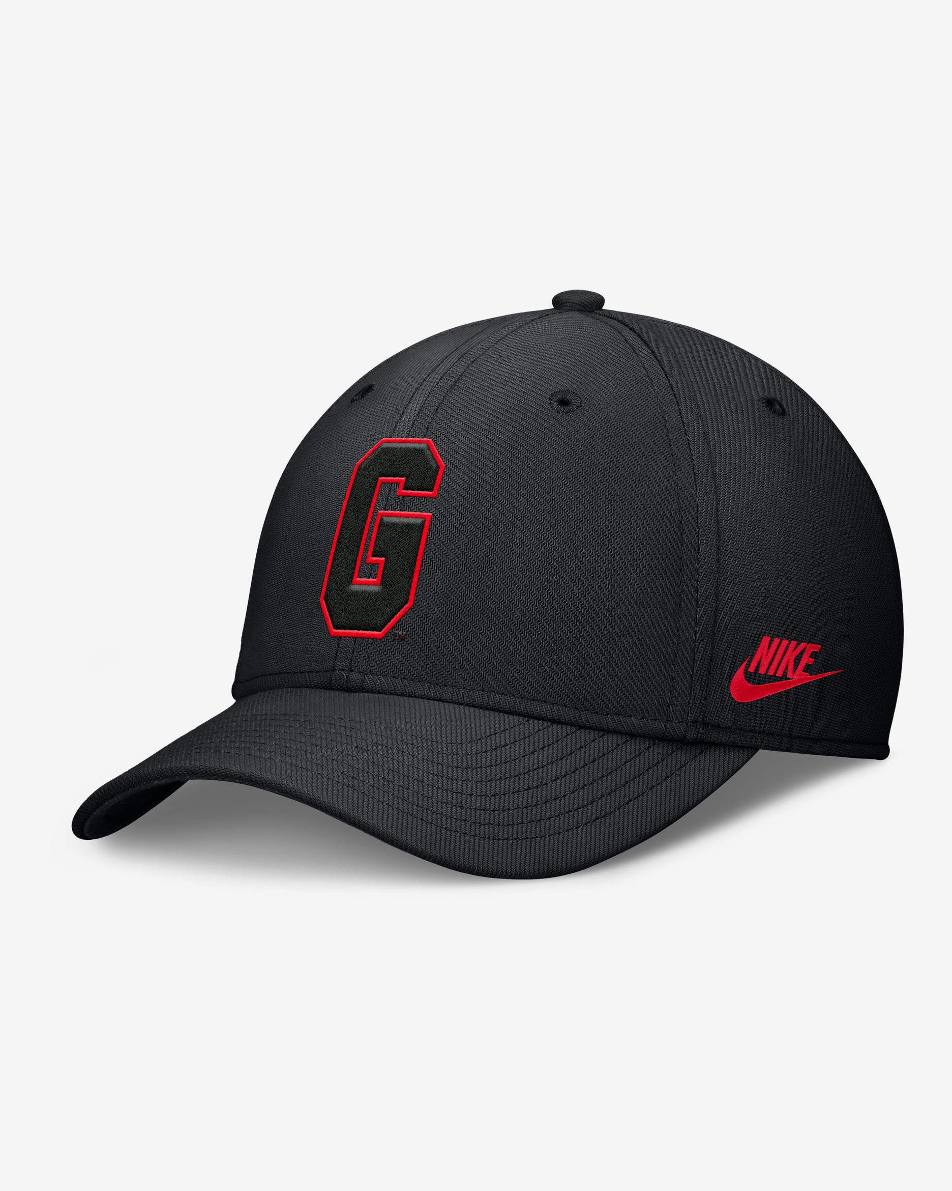 Georgia Primetime Rise Academic Men's Nike Dri-FIT College Hat - Black