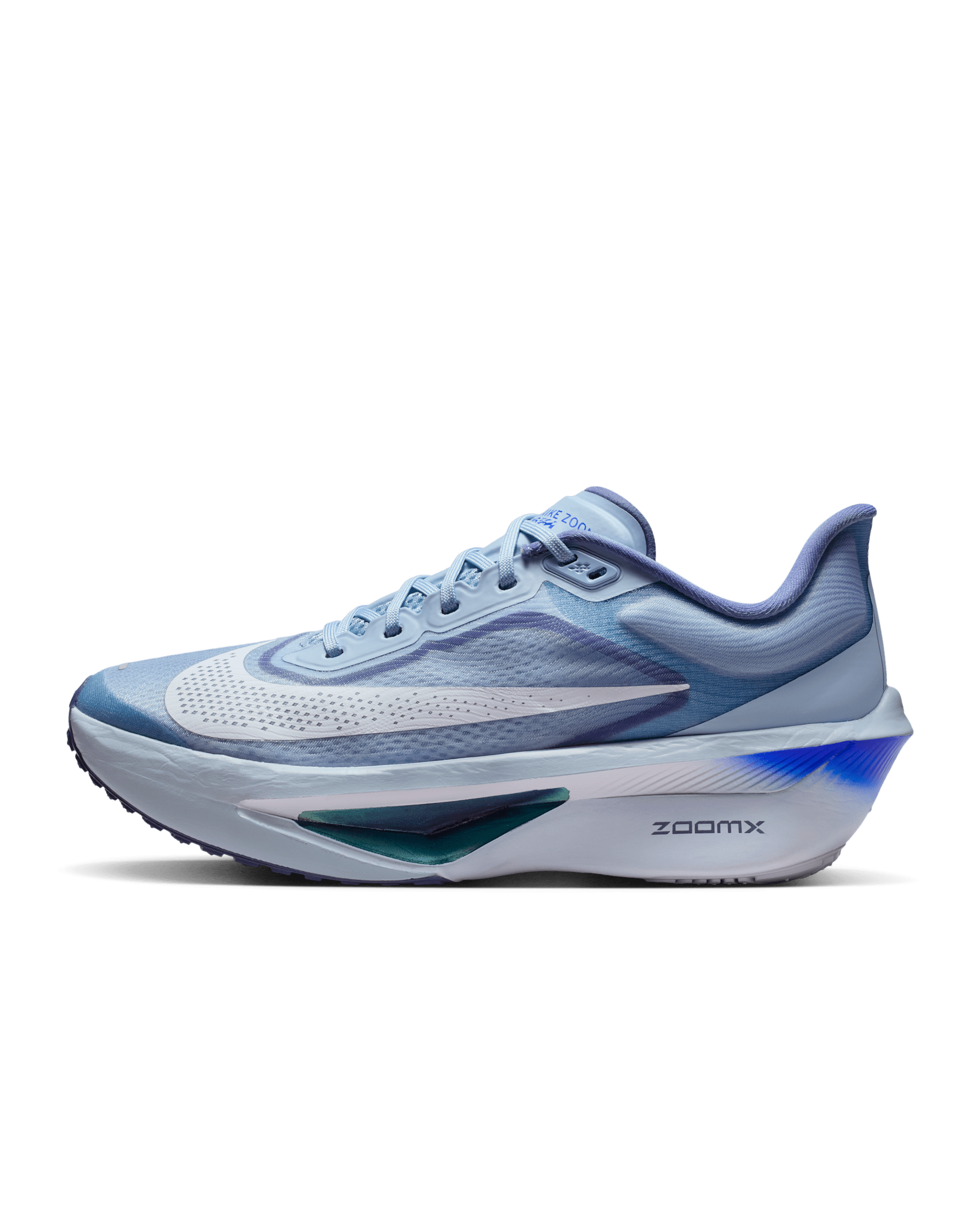 Nike Zoom Fly 6 Women's Road Racing Shoes - Light Armoury Blue/World Indigo/Football Grey/White