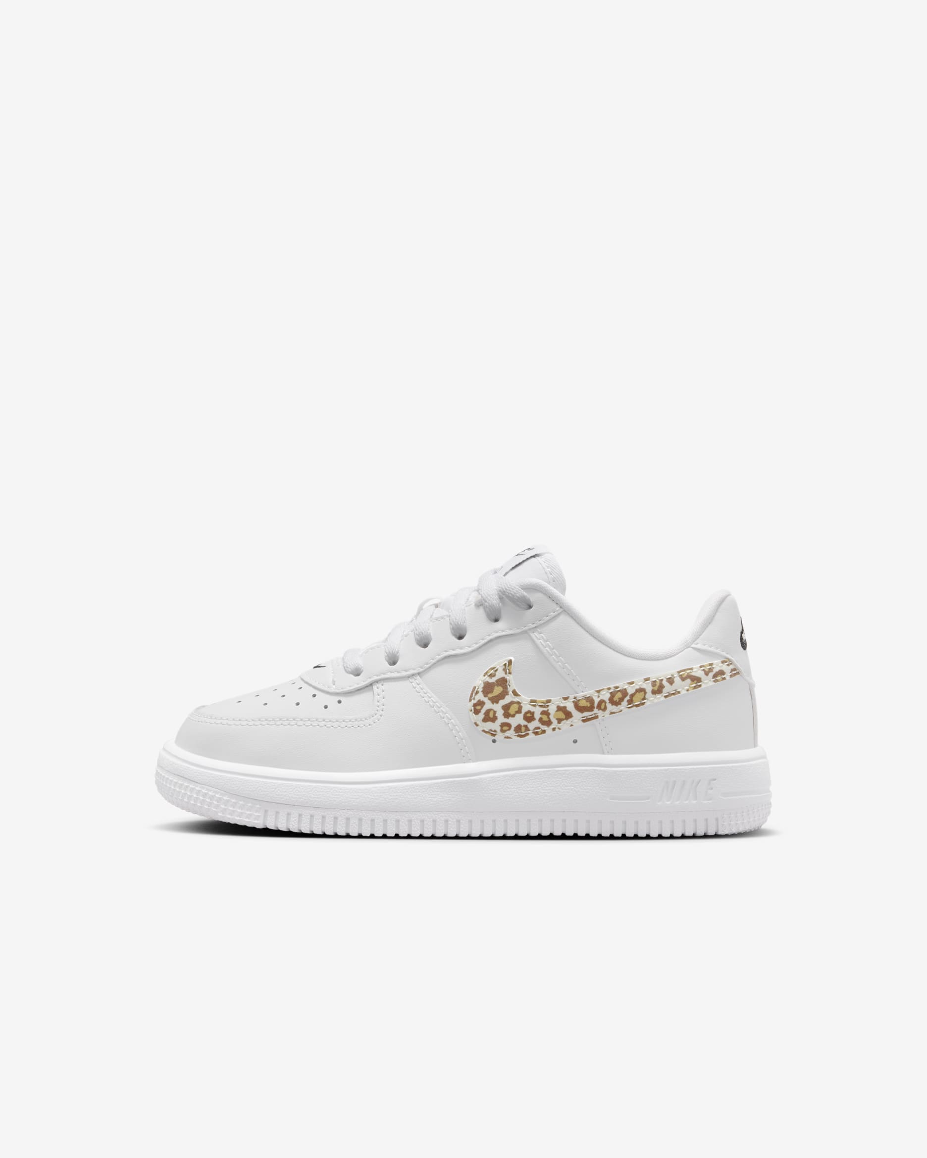 Buty dla małych dzieci Nike Force 1 Low - Biel/Biel/Czerń