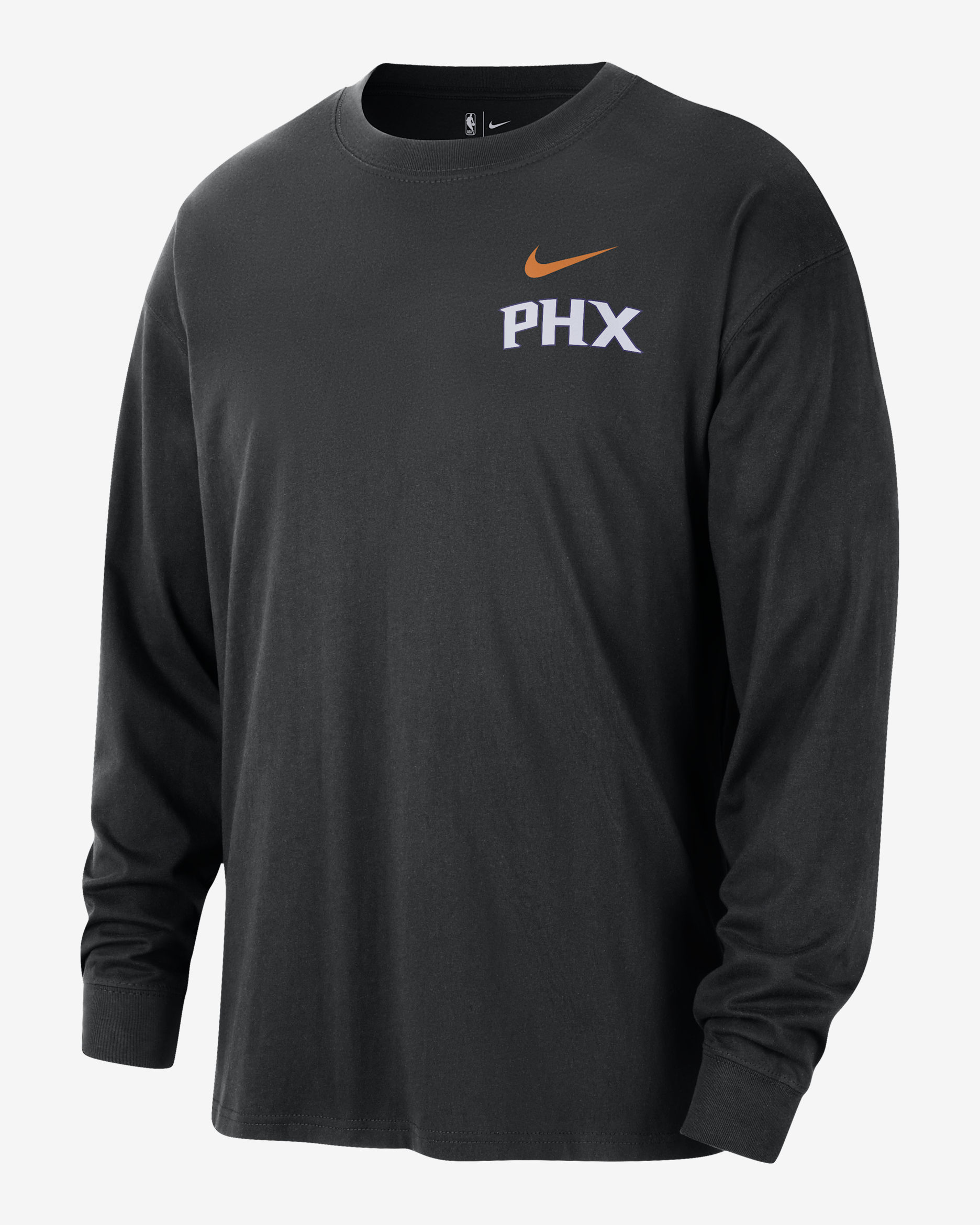 Phoenix Suns Essential City Edition Men's Nike NBA Long-Sleeve T-Shirt - Black