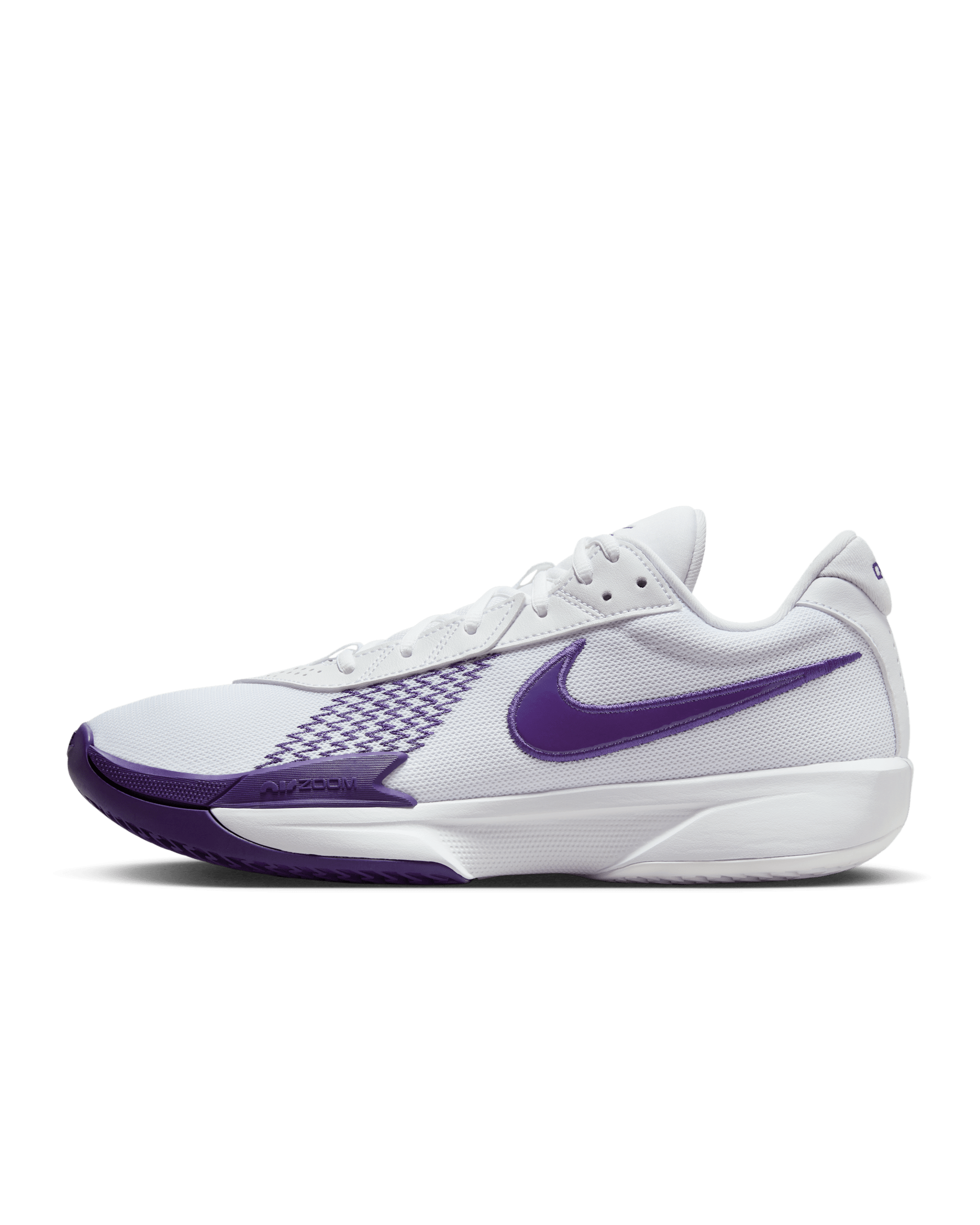 Nike G.T. Cut Academy Basketball Shoes - White/Court Purple