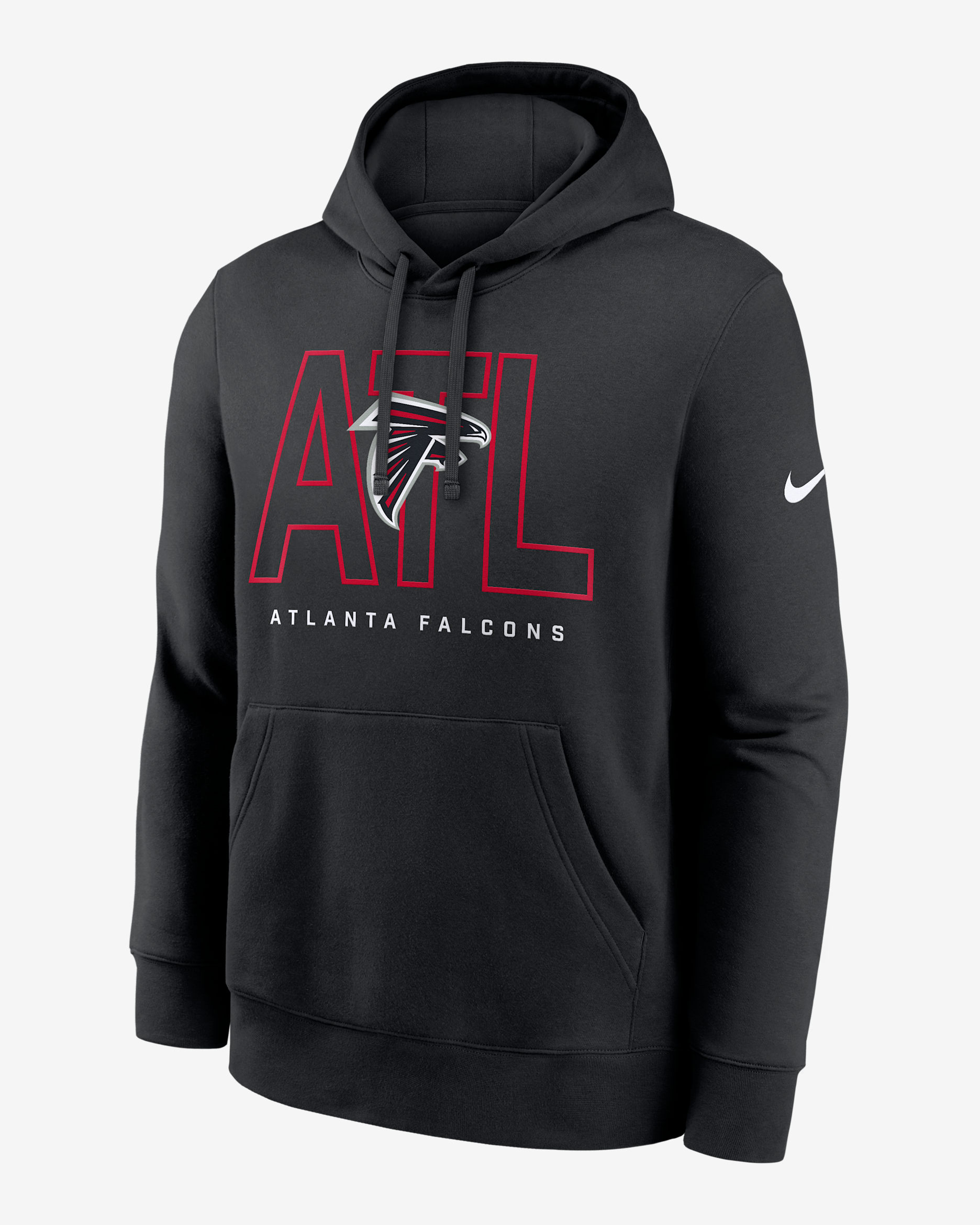 Atlanta Falcons Busted Play Club Men's Nike NFL Pullover Hoodie - Black