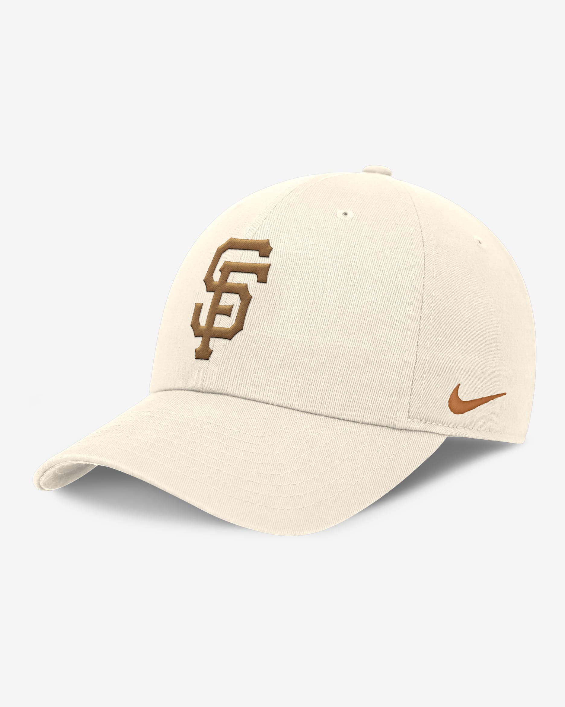 San Francisco Giants Dunk Club Men's Nike MLB Adjustable Hat - Pale Ivory