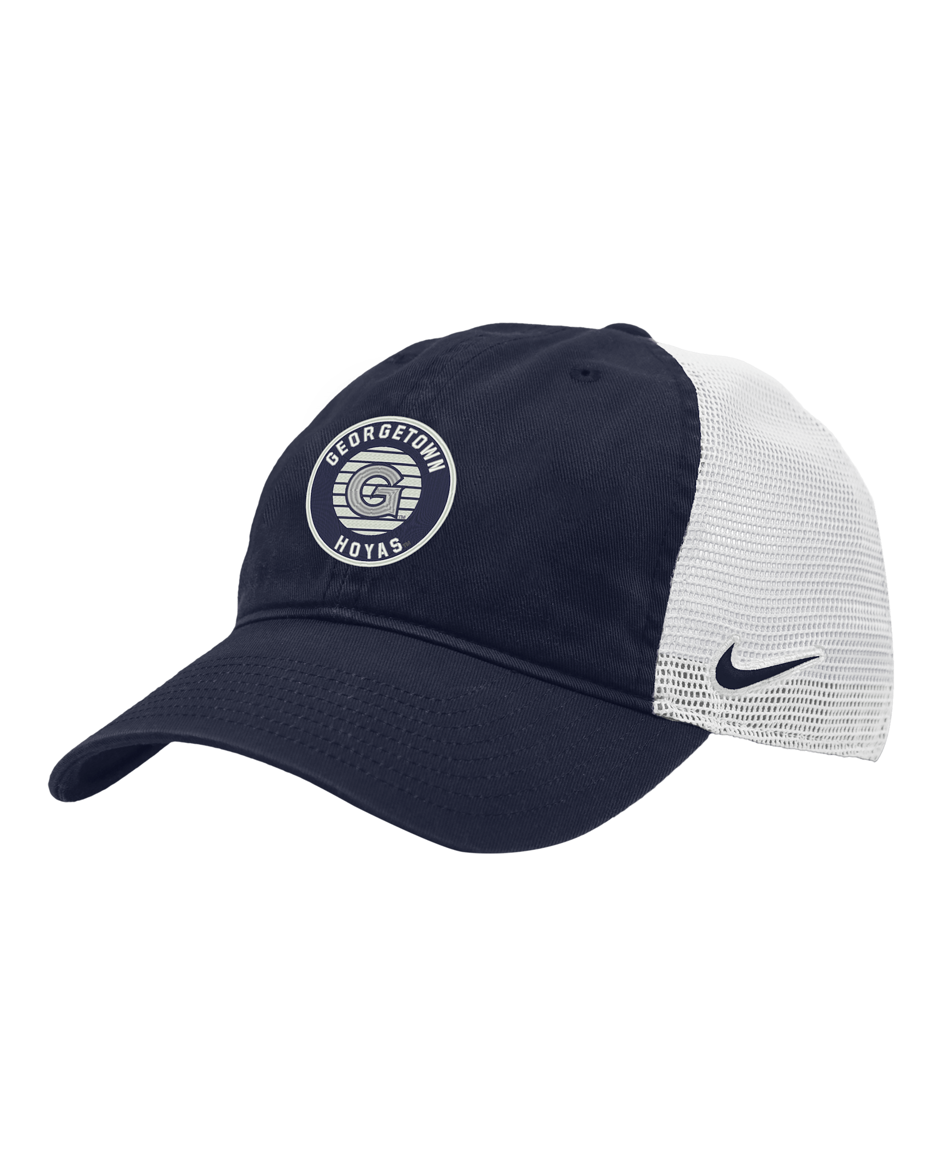 Georgetown Heritage86 Nike College Trucker Hat - Navy
