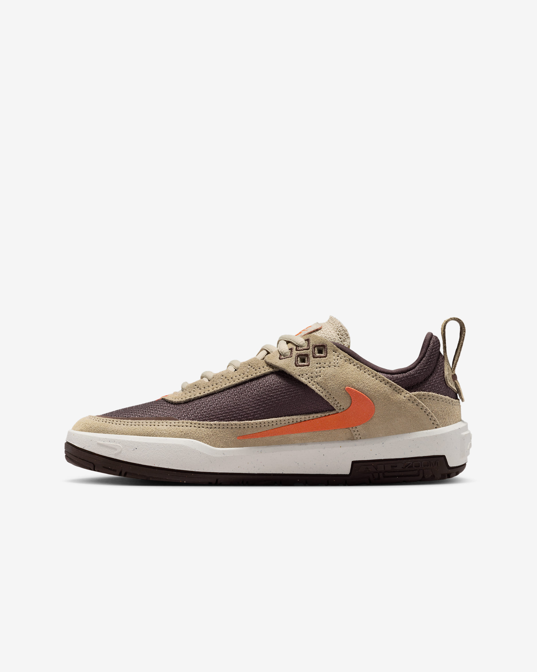 Nike SB Day One Older Kids' Skate Shoes - Desert Khaki/Baroque Brown/Sail/Campfire Orange