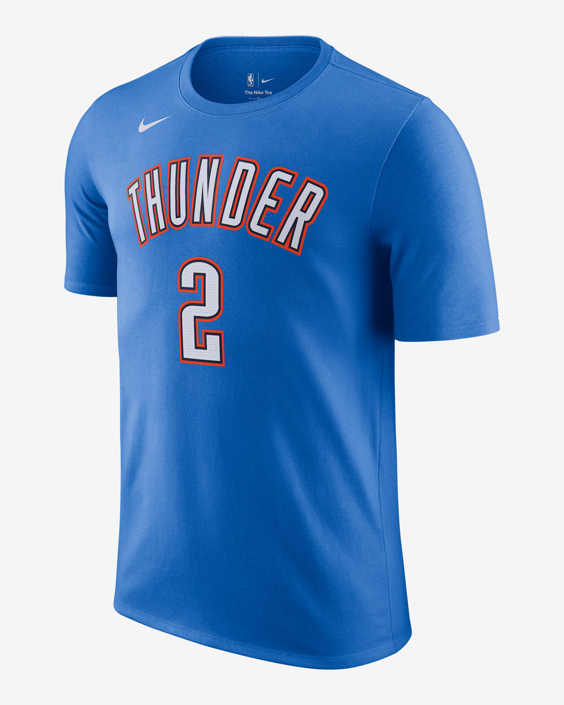 Oklahoma City Thunder Men's Nike NBA T-Shirt - Signal Blue