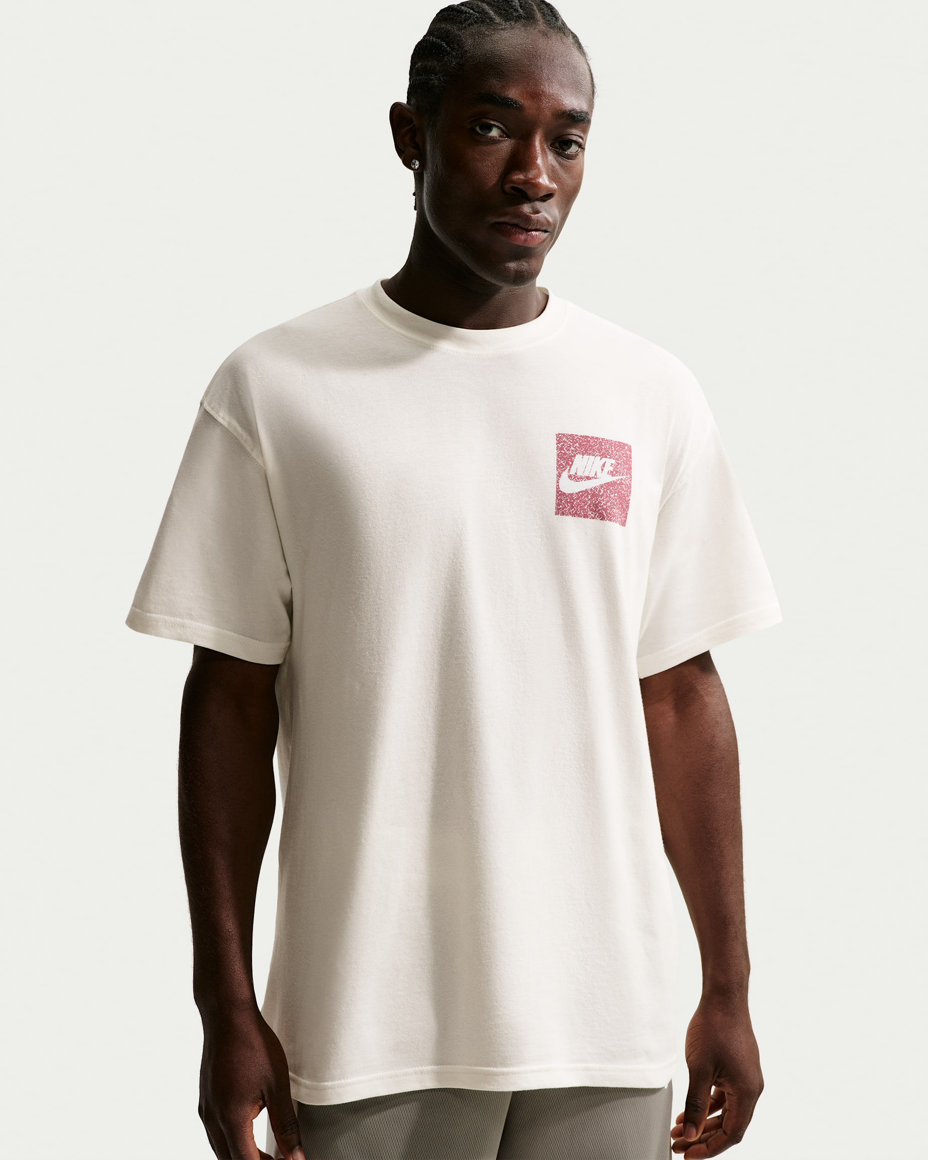 T-shirt da basket Nike – Uomo - Sail