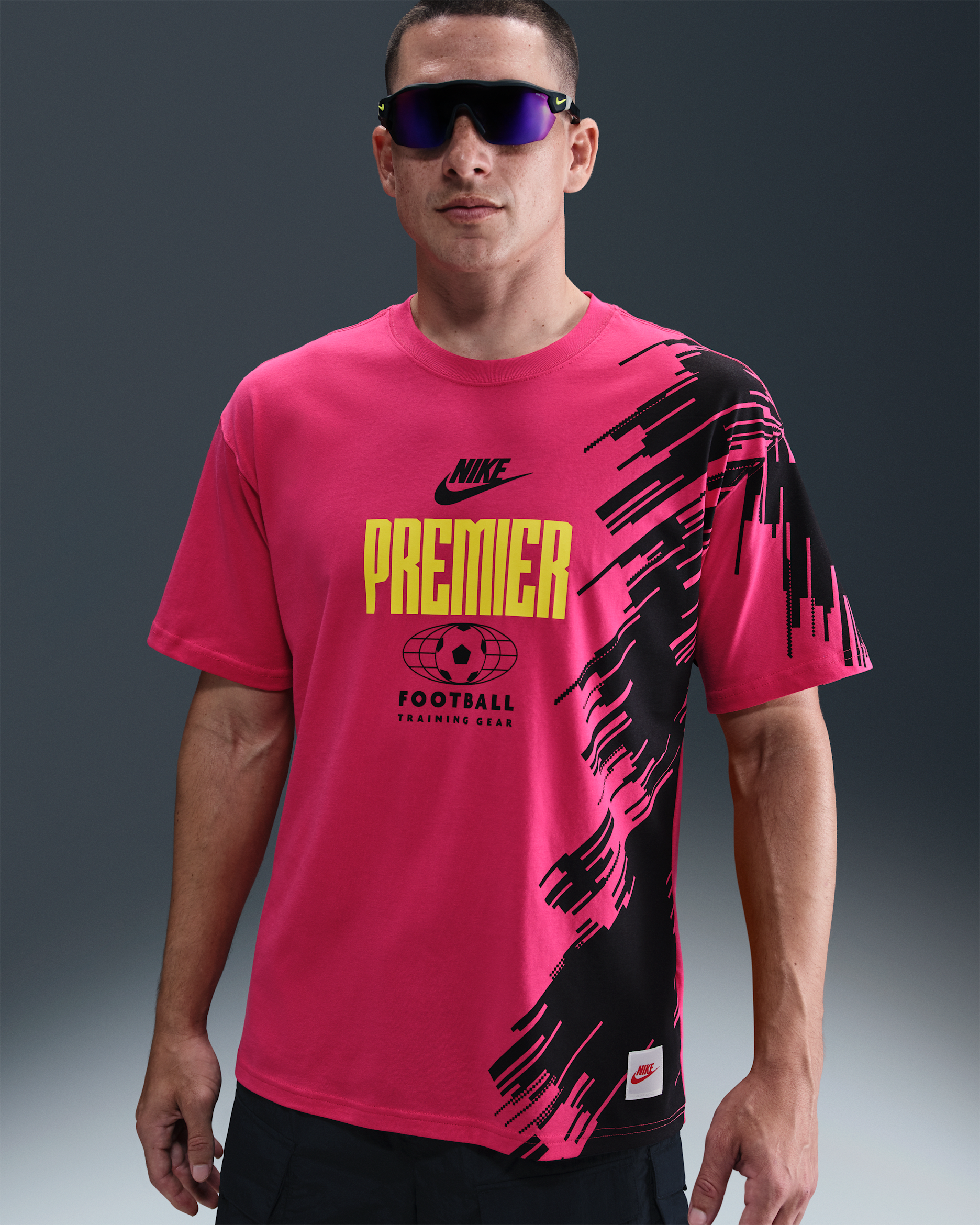 Nike Men's Max90 Soccer T-Shirt - Rush Pink
