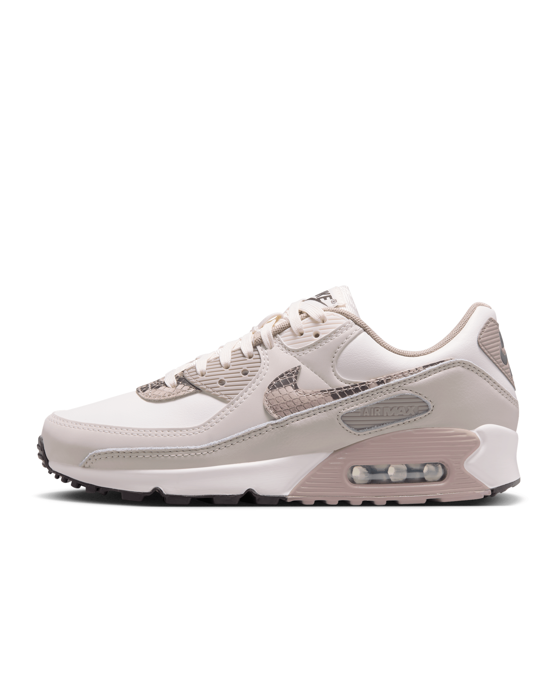 Nike Air Max 90 Women's Shoes - Light Orewood Brown/Malt/Phantom/Multi-Colour