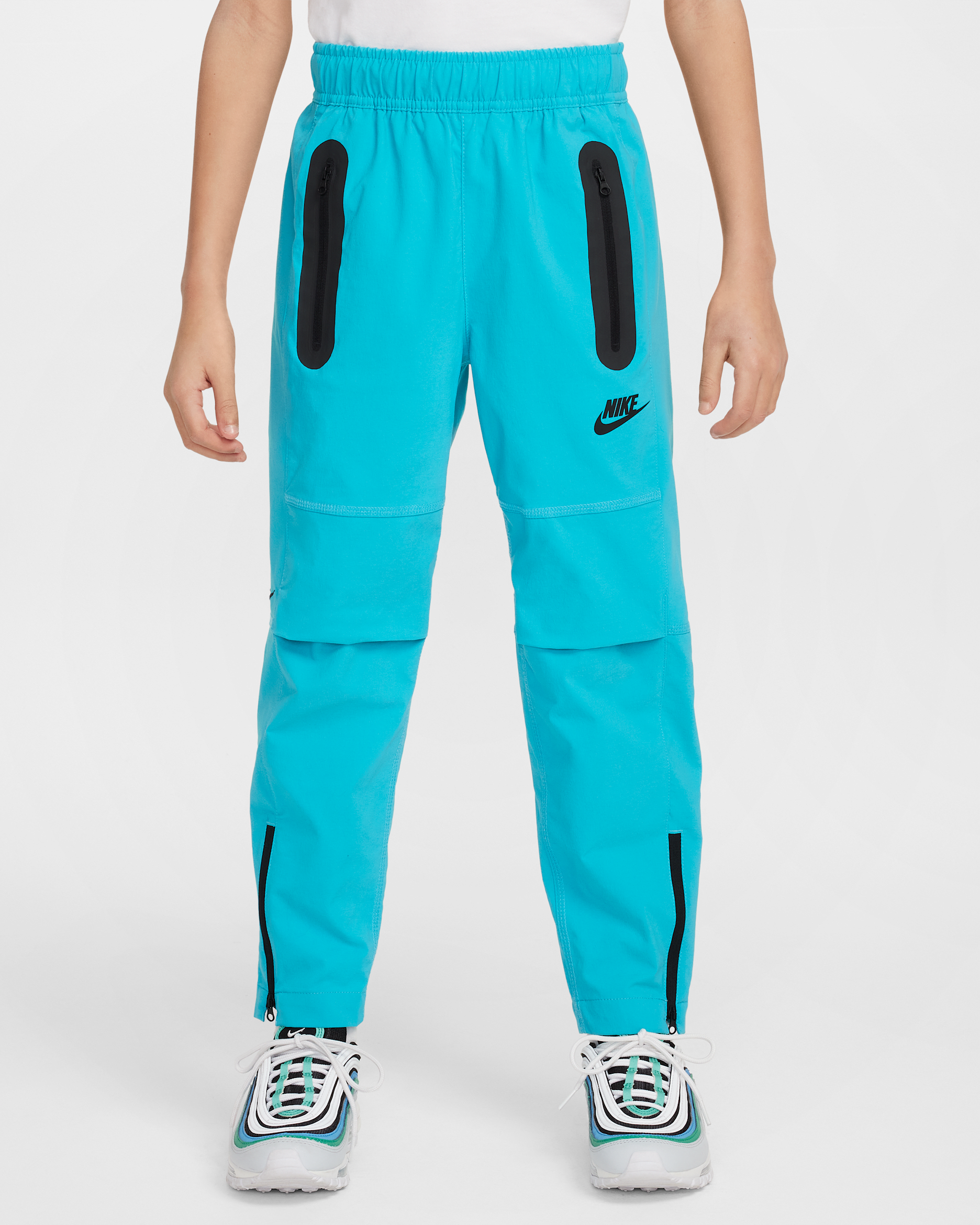 Nike Tech Big Kids' (Boys') Woven Pants - Dusty Cactus/Black