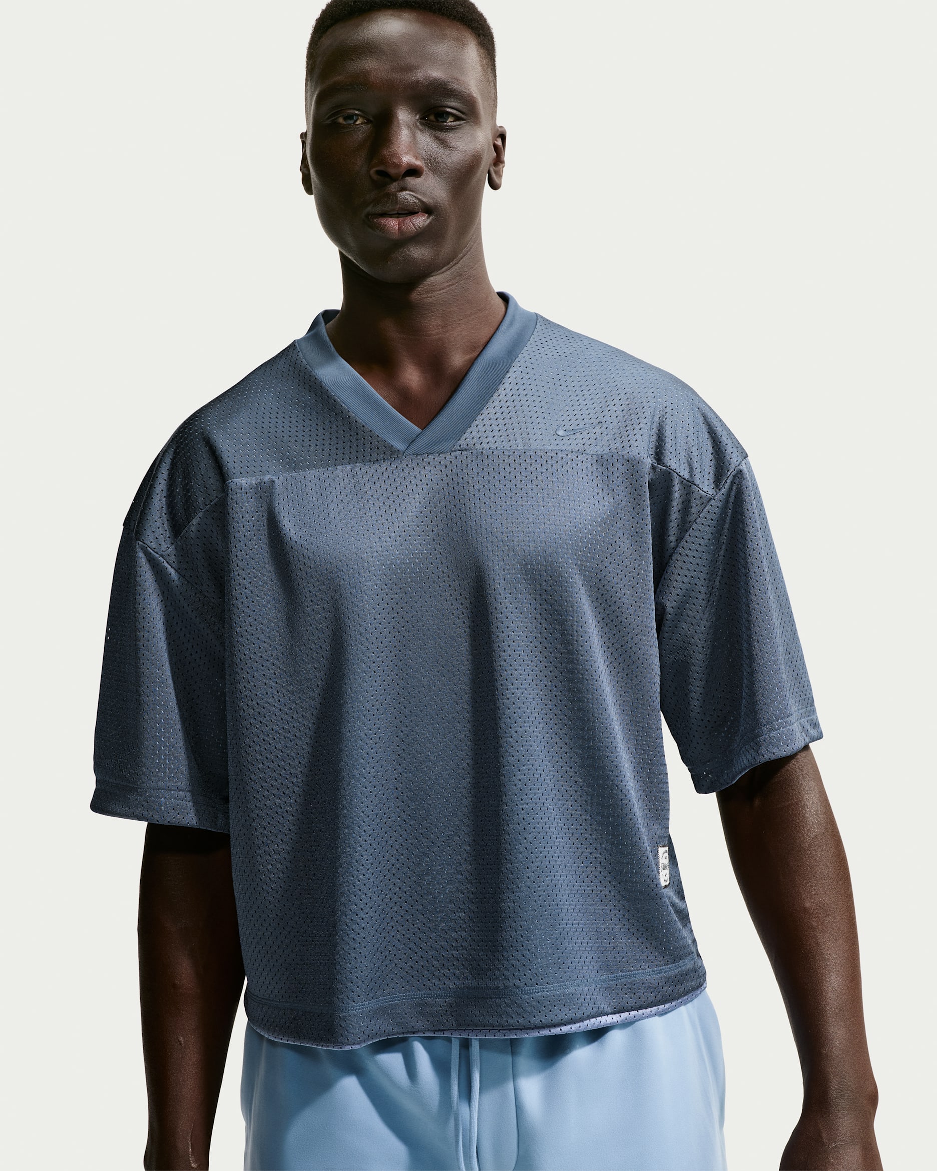 Nike Men's N.A.C. Dri-FIT Training T-Shirt - Diffused Blue/Work Blue/Diffused Blue