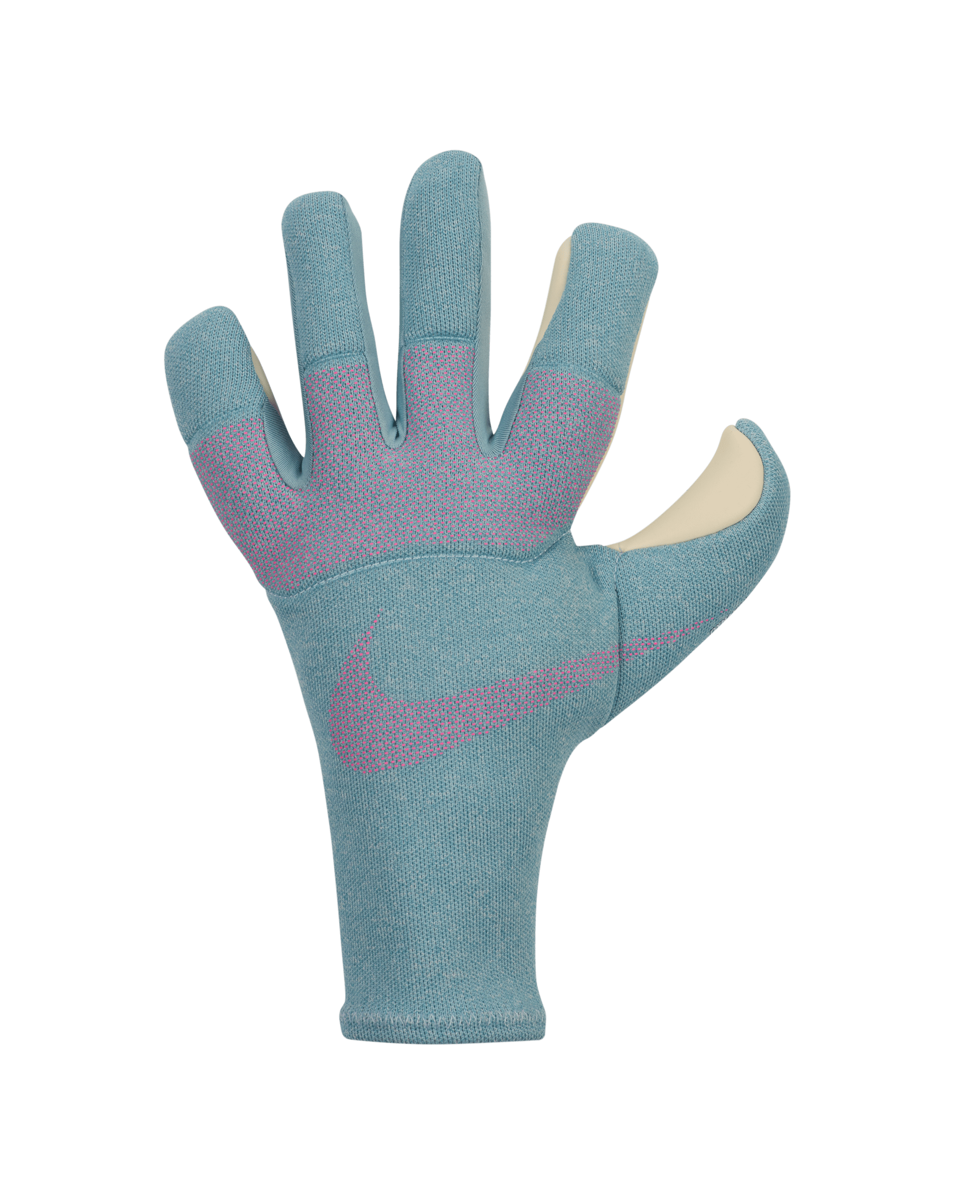 Nike Dynamic Fit Soccer Goalkeeper Gloves - Ocean Cube/Pink Blast/Aurora Green